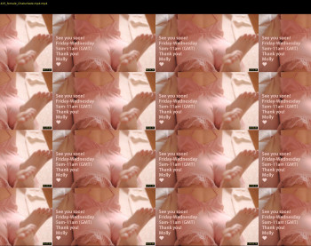 mollysoulful — 73 minute Chaturbate female cam show recording, 720p, Apr 20, 2020