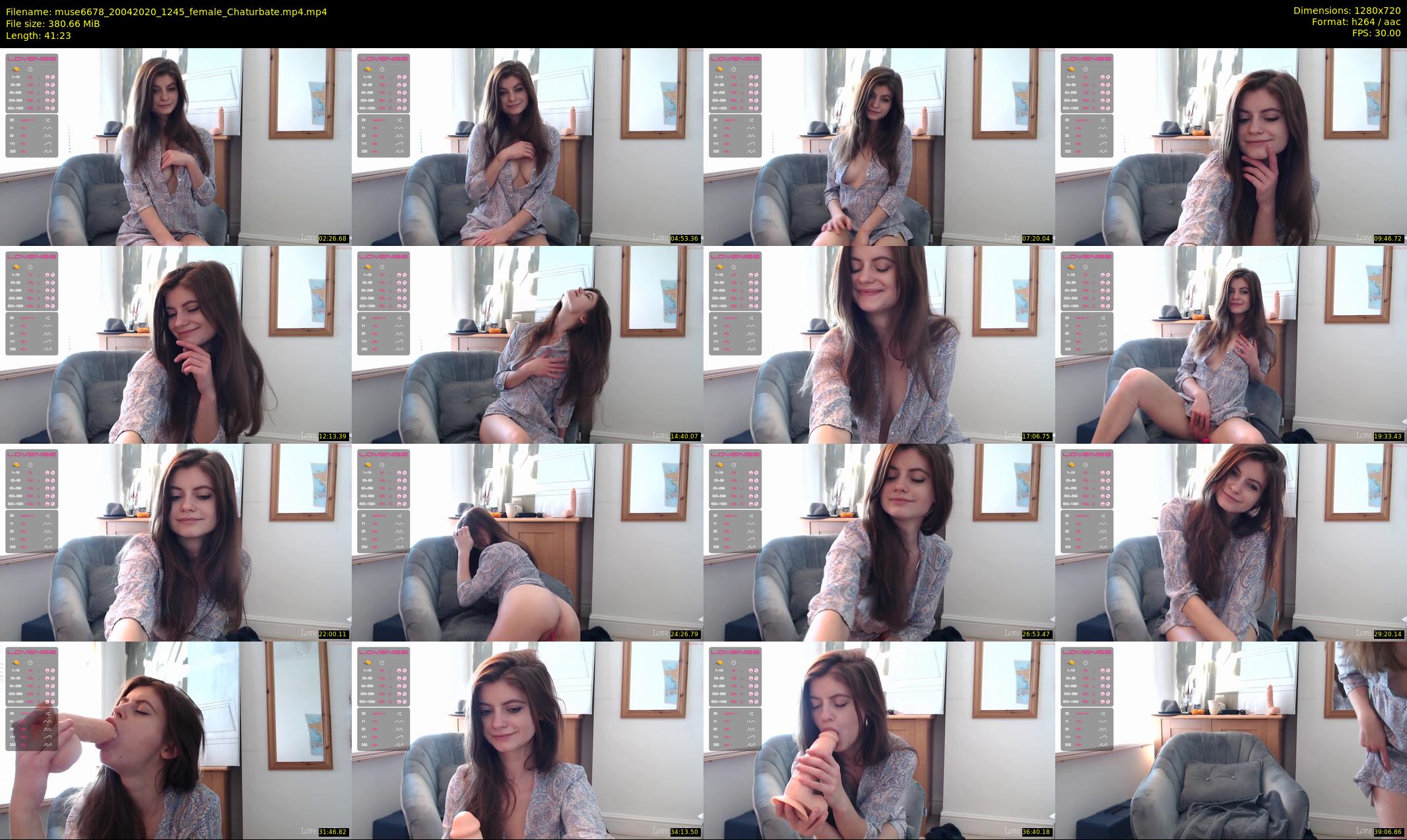 muse6678 — 42 minute Chaturbate female cam show recording, 720p, Apr 20, 2020