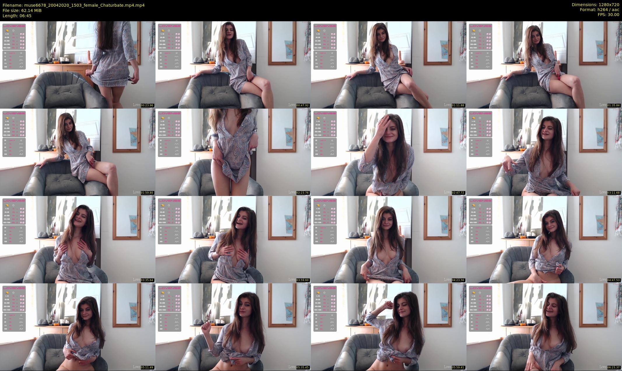 muse6678 — 7 minute Chaturbate female cam show recording, 720p, Apr 20, 2020