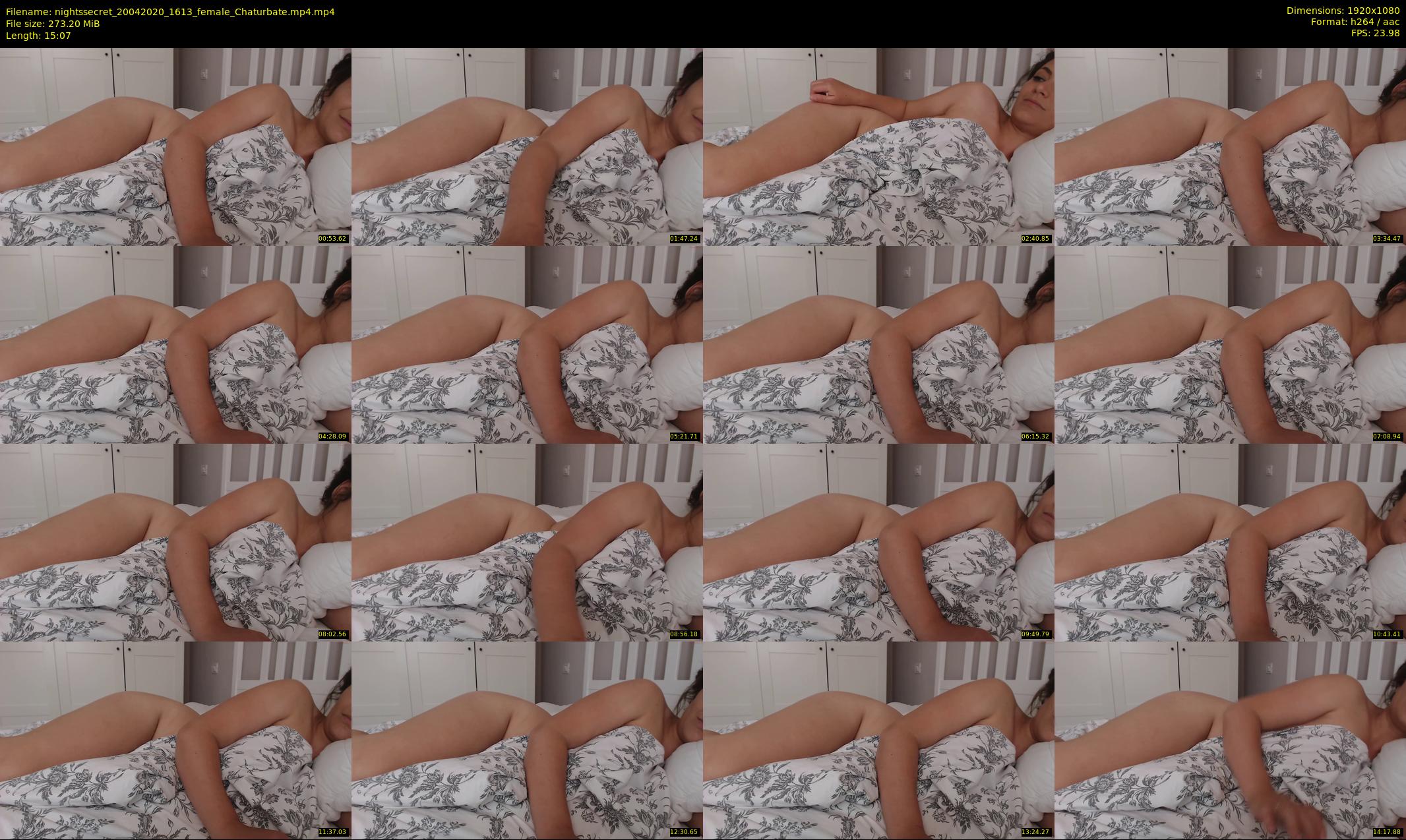 nightssecret — 16 minute Chaturbate female cam show recording, 1080p, Apr 20, 2020