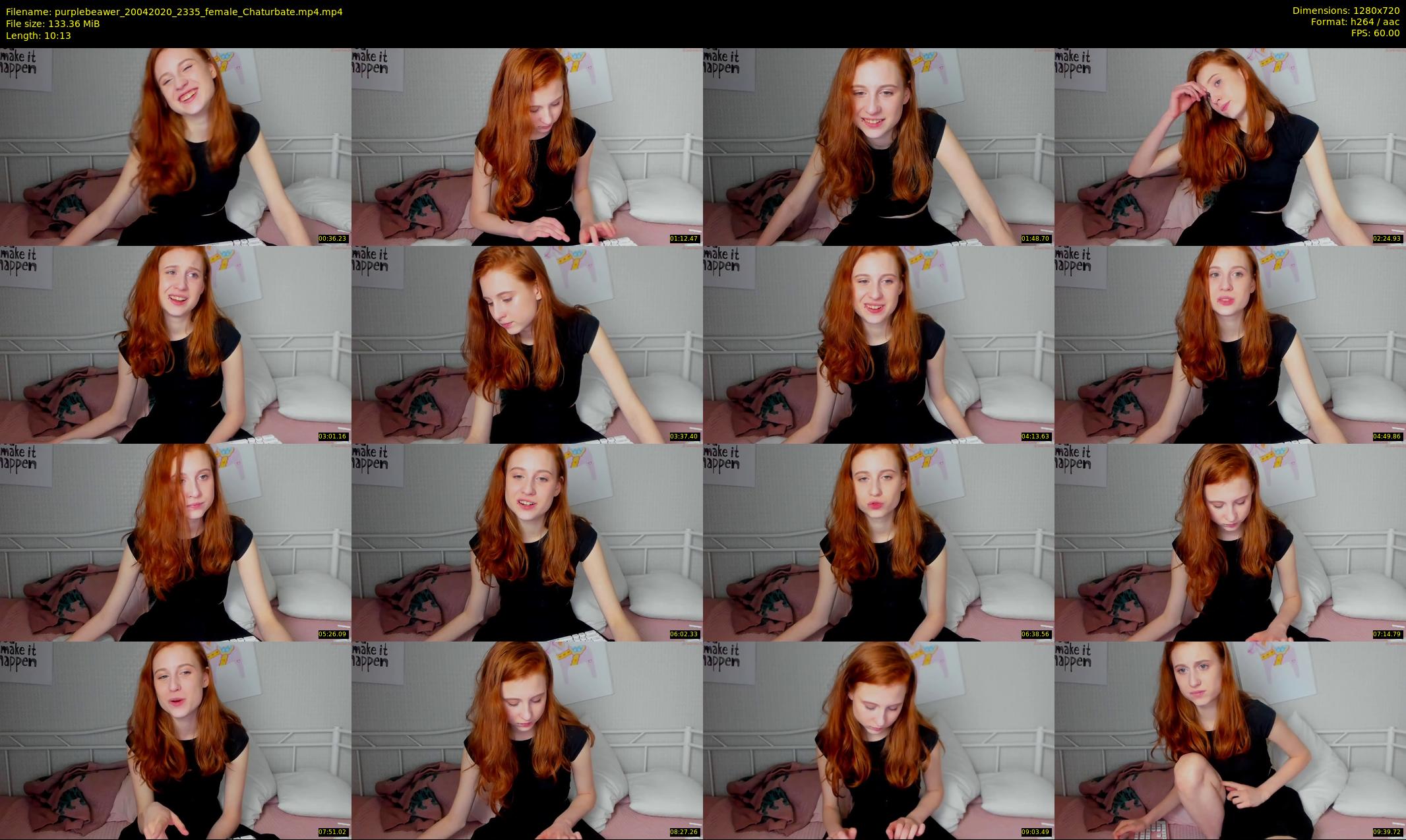 purplebeawer — 11 minute Chaturbate female cam show recording, 720p, Apr 20, 2020