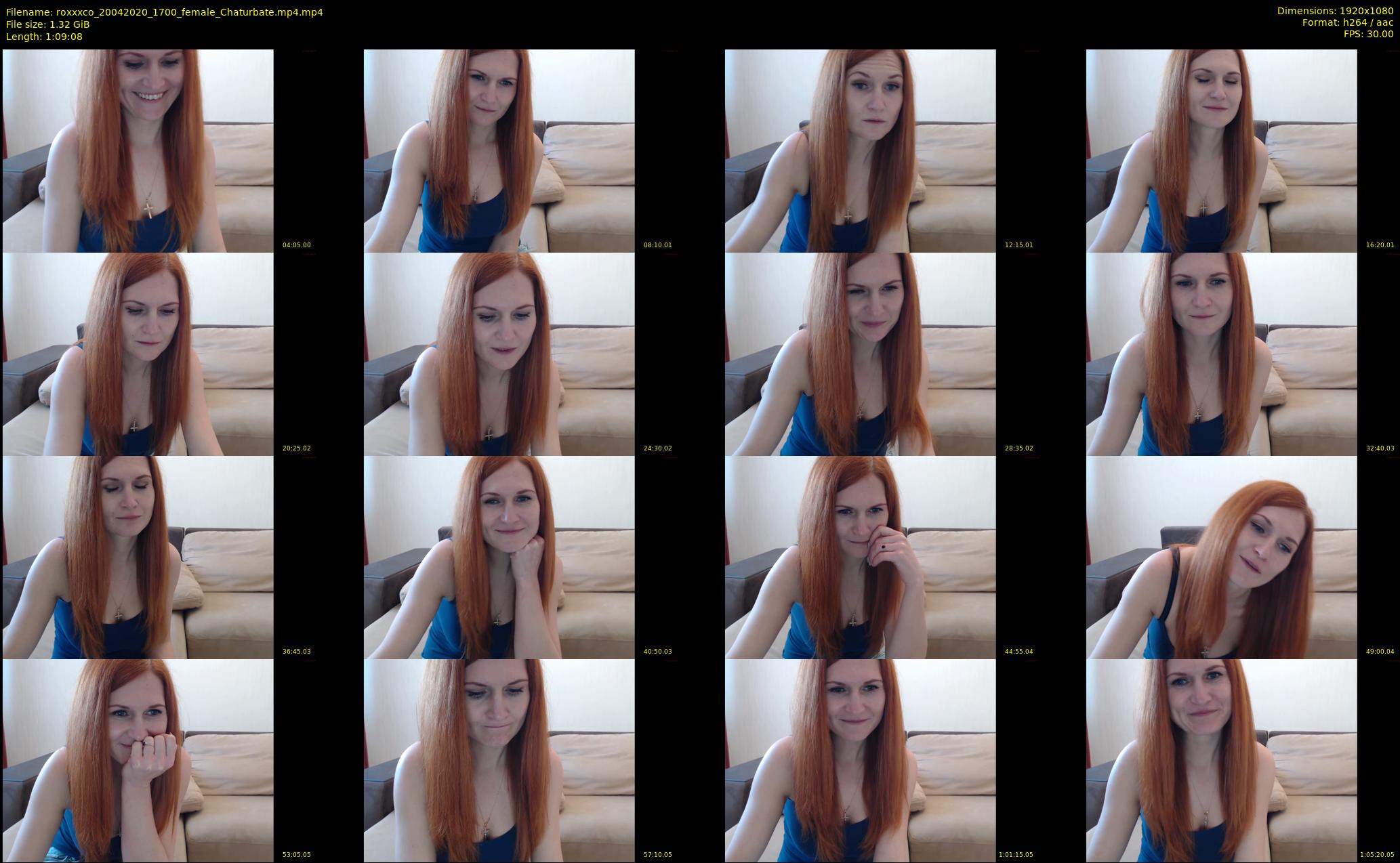 roxxxco — 70 minute Chaturbate female cam show recording, 1080p, Apr 20, 2020