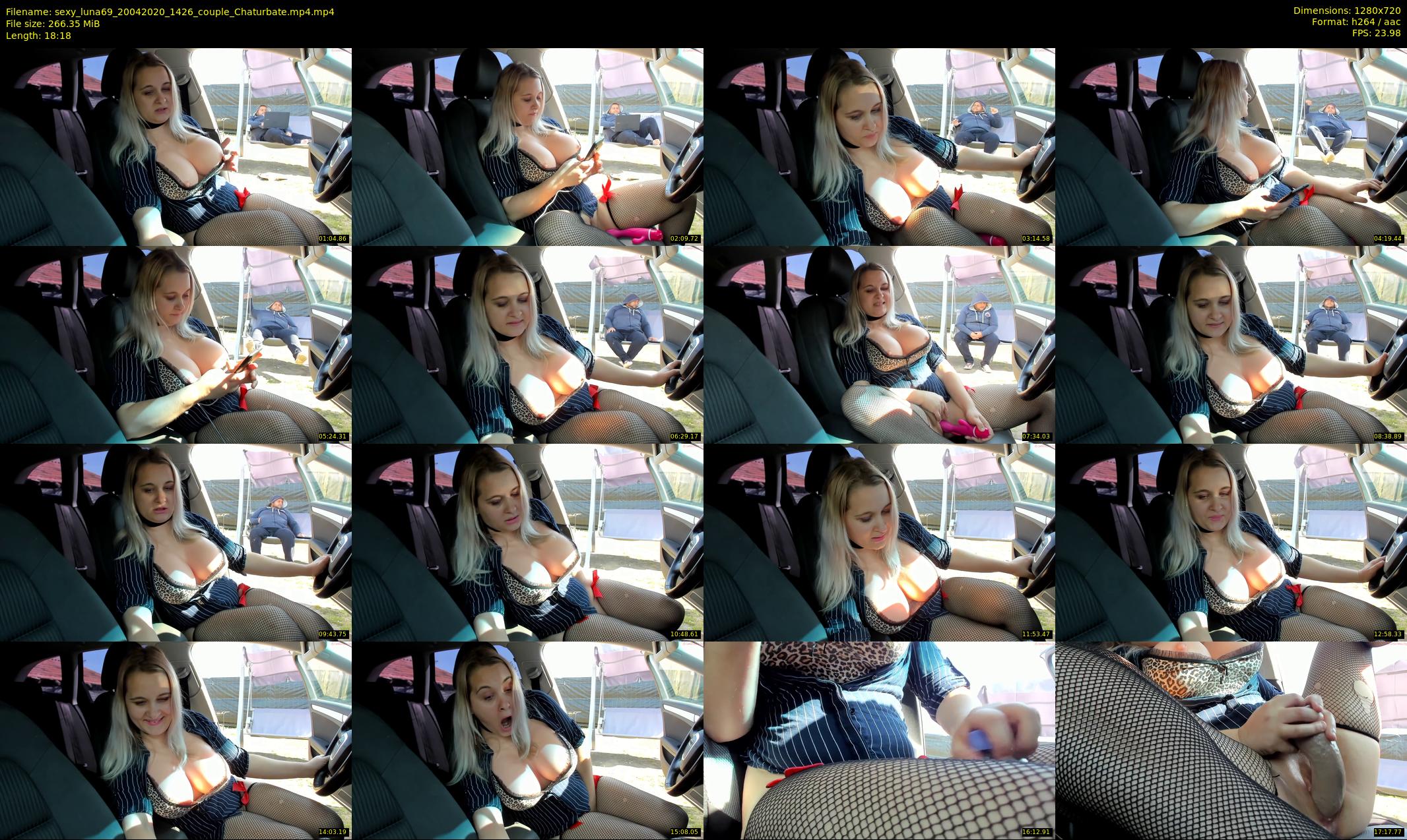 sexy_luna69 — 19 minute Chaturbate couple cam show recording, 720p, Apr 20, 2020
