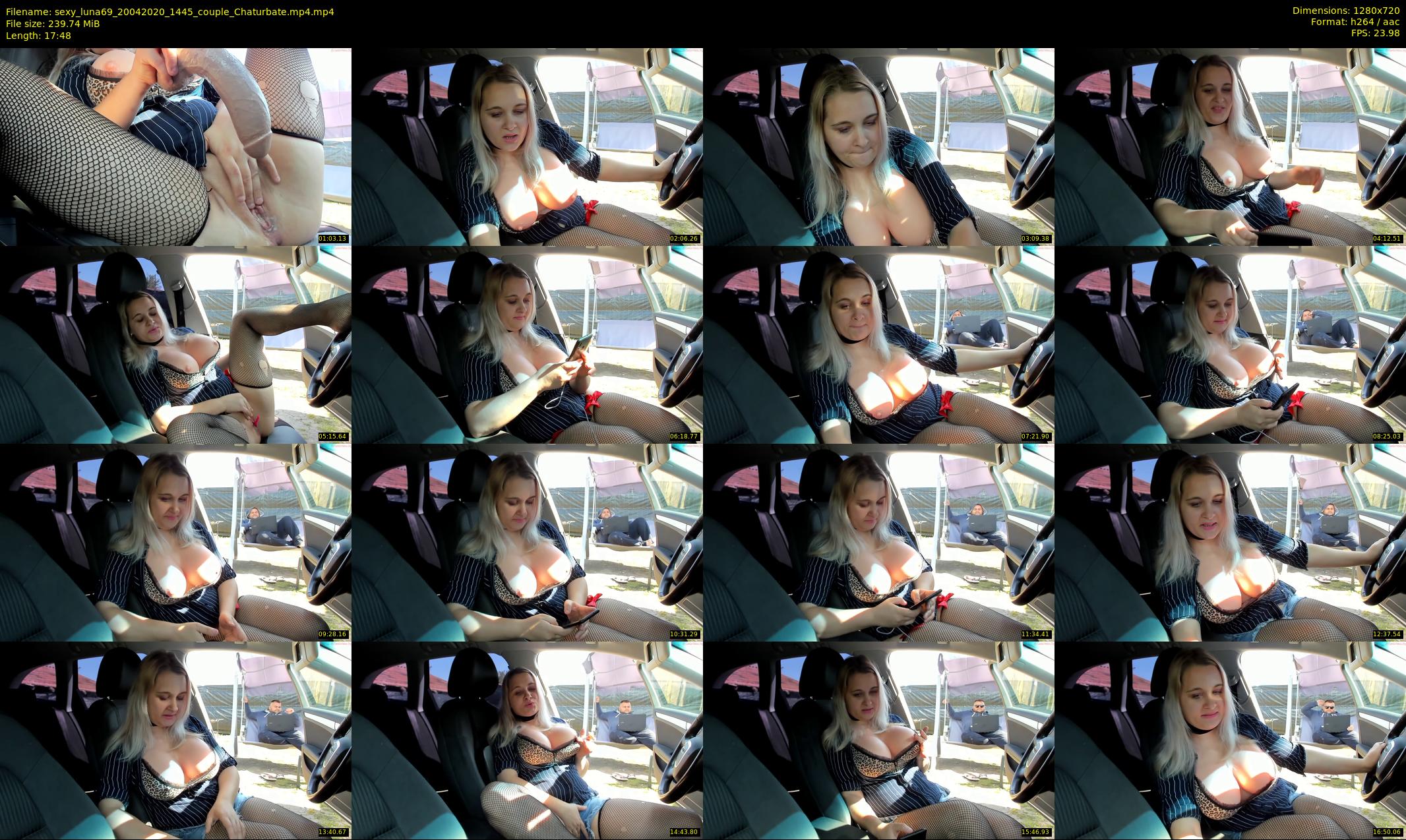 sexy_luna69 — 18 minute Chaturbate couple cam show recording, 720p, Apr 20, 2020