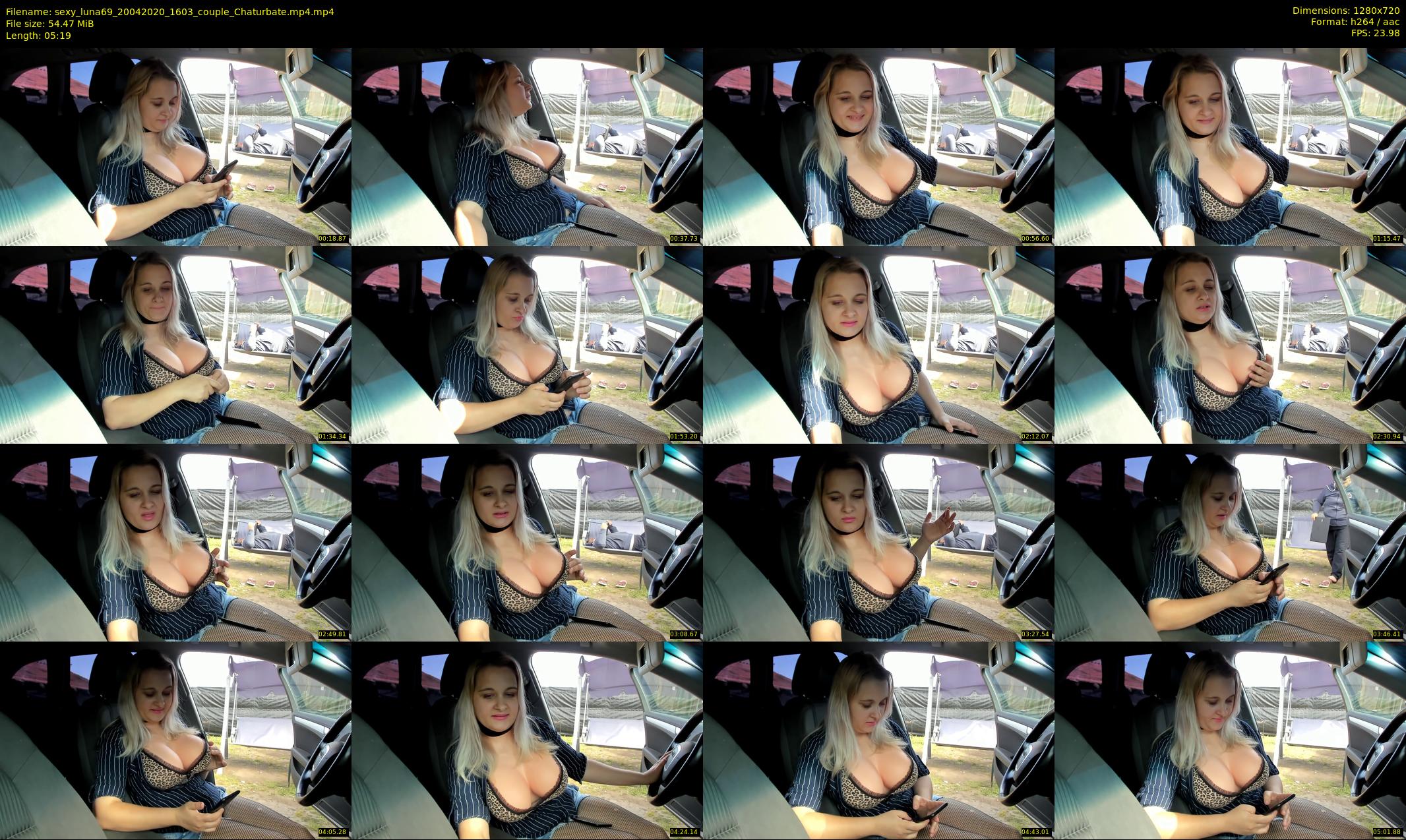 sexy_luna69 — 6 minute Chaturbate couple cam show recording, 720p, Apr 20, 2020