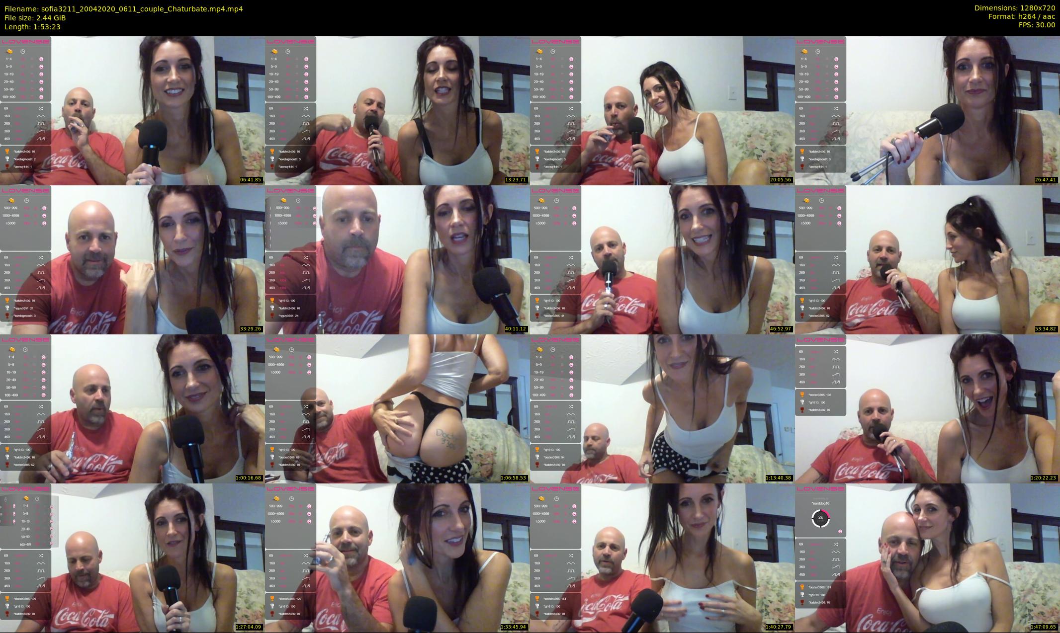 sofia3211 — 114 minute Chaturbate couple cam show recording, 720p, Apr 20, 2020