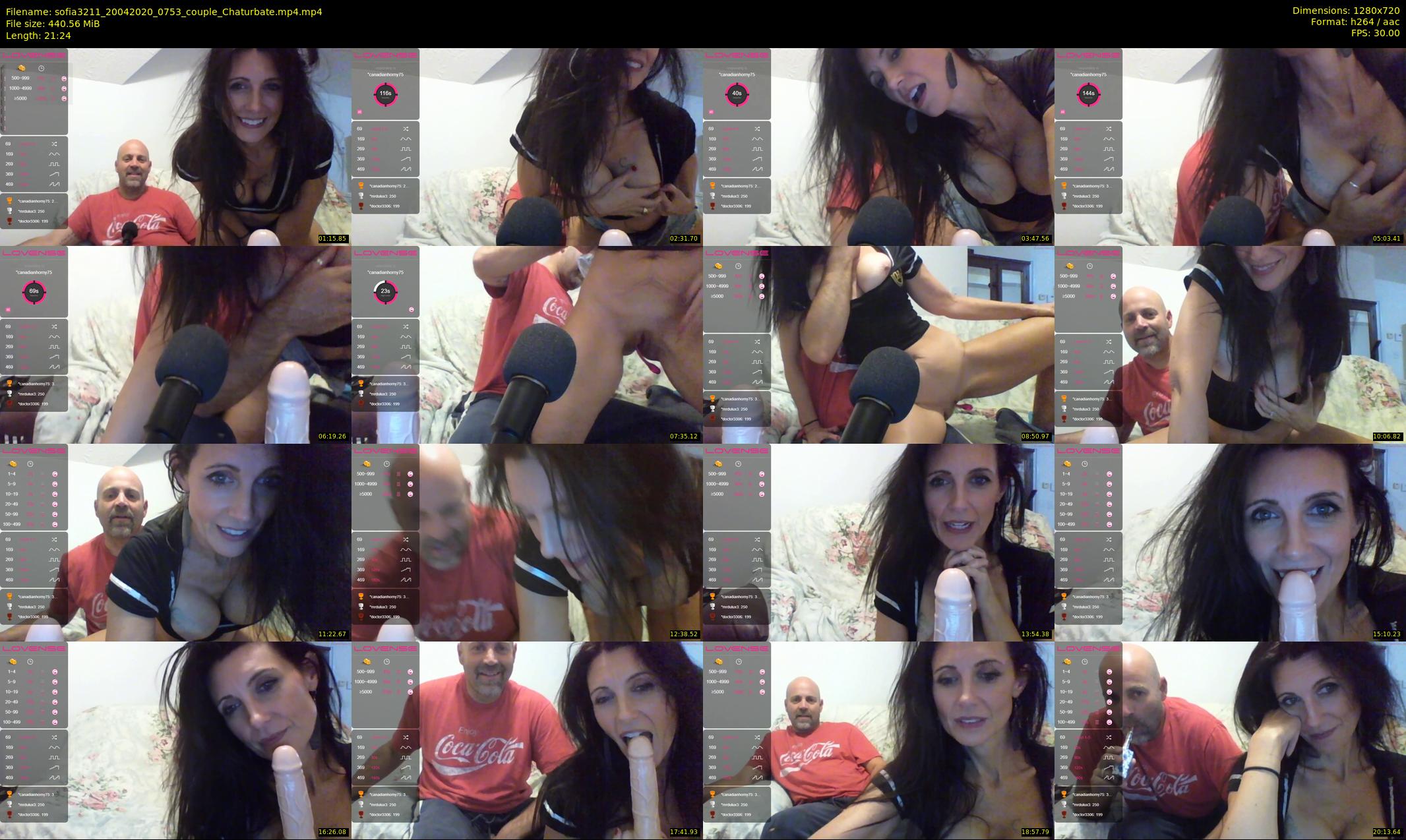 sofia3211 — 22 minute Chaturbate couple cam show recording, 720p, Apr 20, 2020