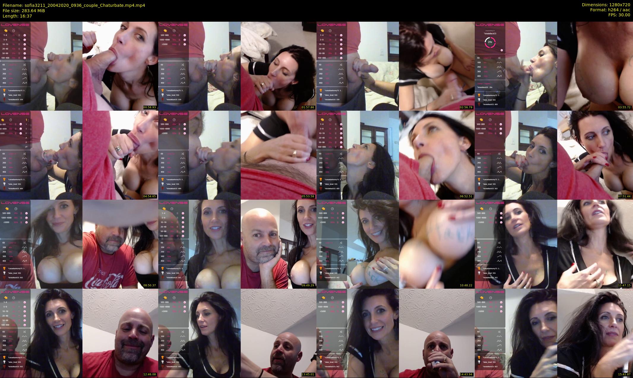 sofia3211 — 17 minute Chaturbate couple cam show recording, 720p, Apr 20, 2020