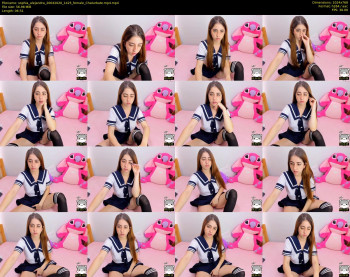 sophia_alejandra — 7 minute Chaturbate female cam show recording, 720p, Apr 20, 2020