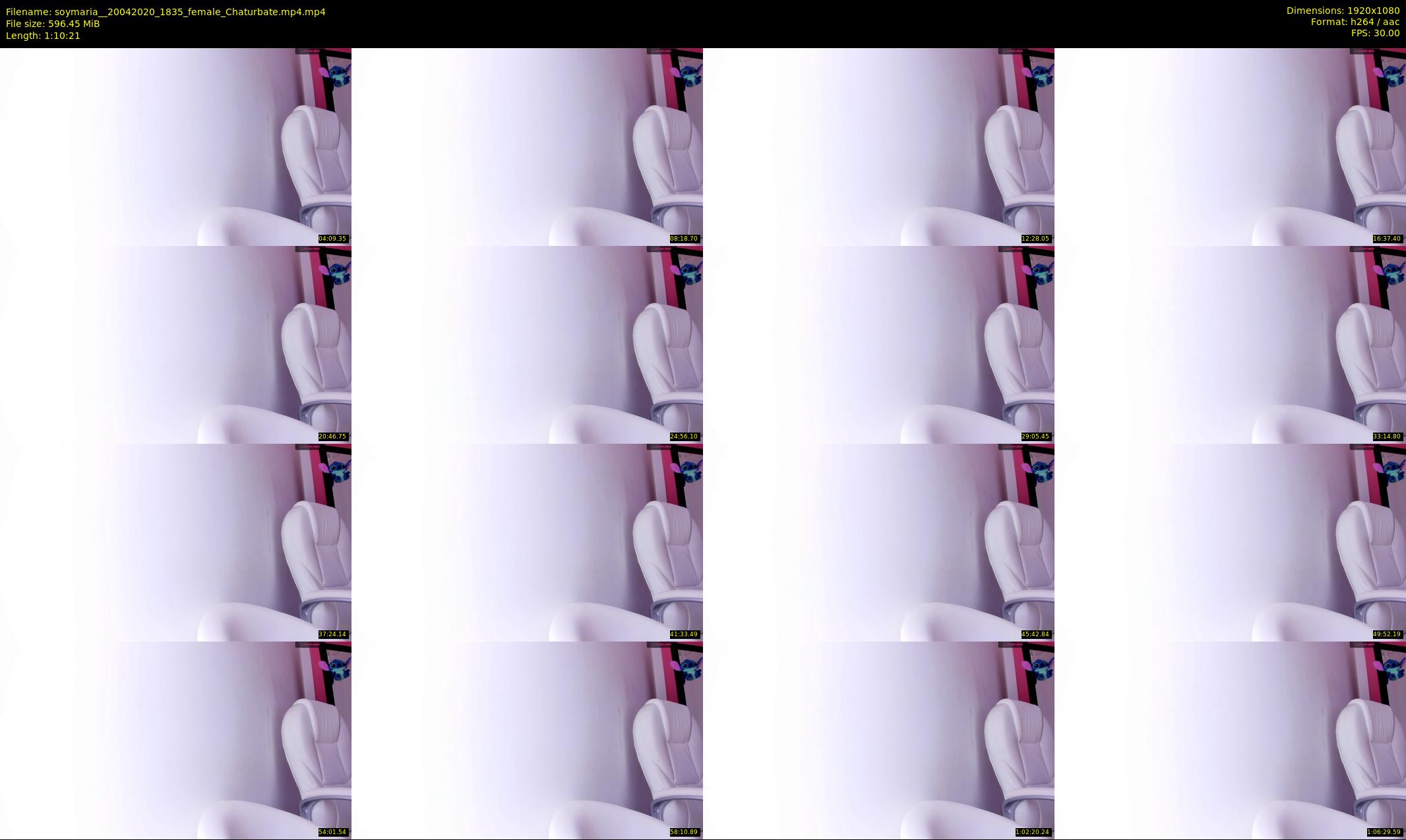soymaria_ — 71 minute Chaturbate female cam show recording, 1080p, Apr 20, 2020