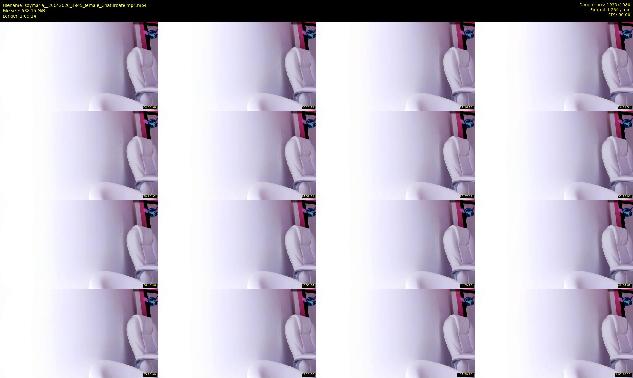 soymaria_ — 70 minute Chaturbate female cam show recording, 1080p, Apr 20, 2020