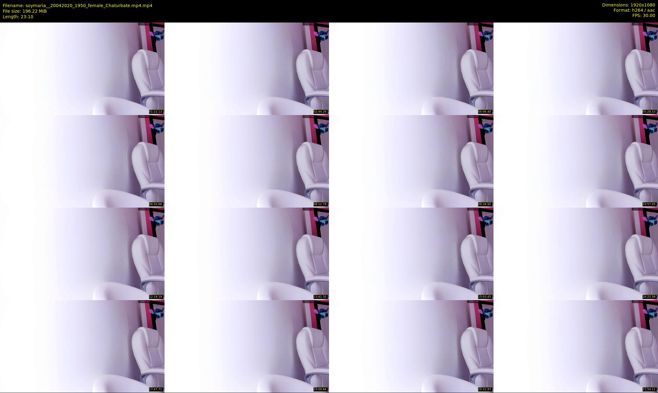 soymaria_ — 24 minute Chaturbate female cam show recording, 1080p, Apr 20, 2020