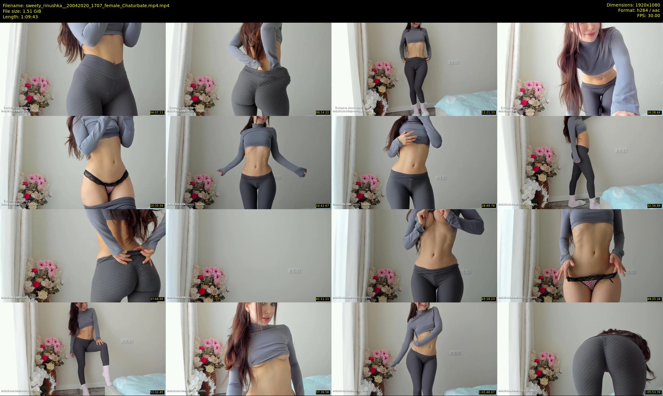 sweety_rinushka_ — 70 minute Chaturbate female cam show recording, 1080p, Apr 20, 2020