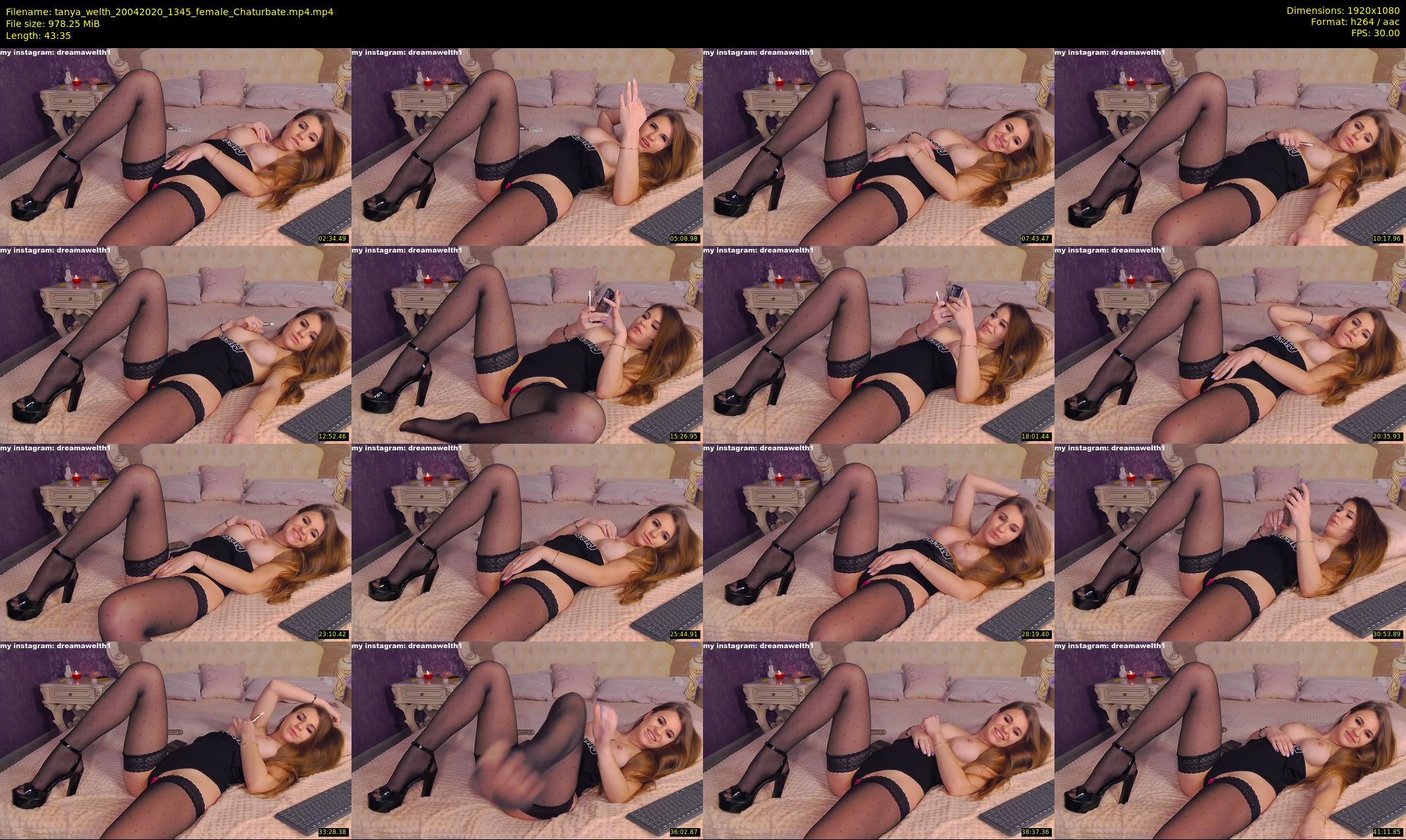 tanya_welth — 44 minute Chaturbate female cam show recording, 1080p, Apr 20, 2020
