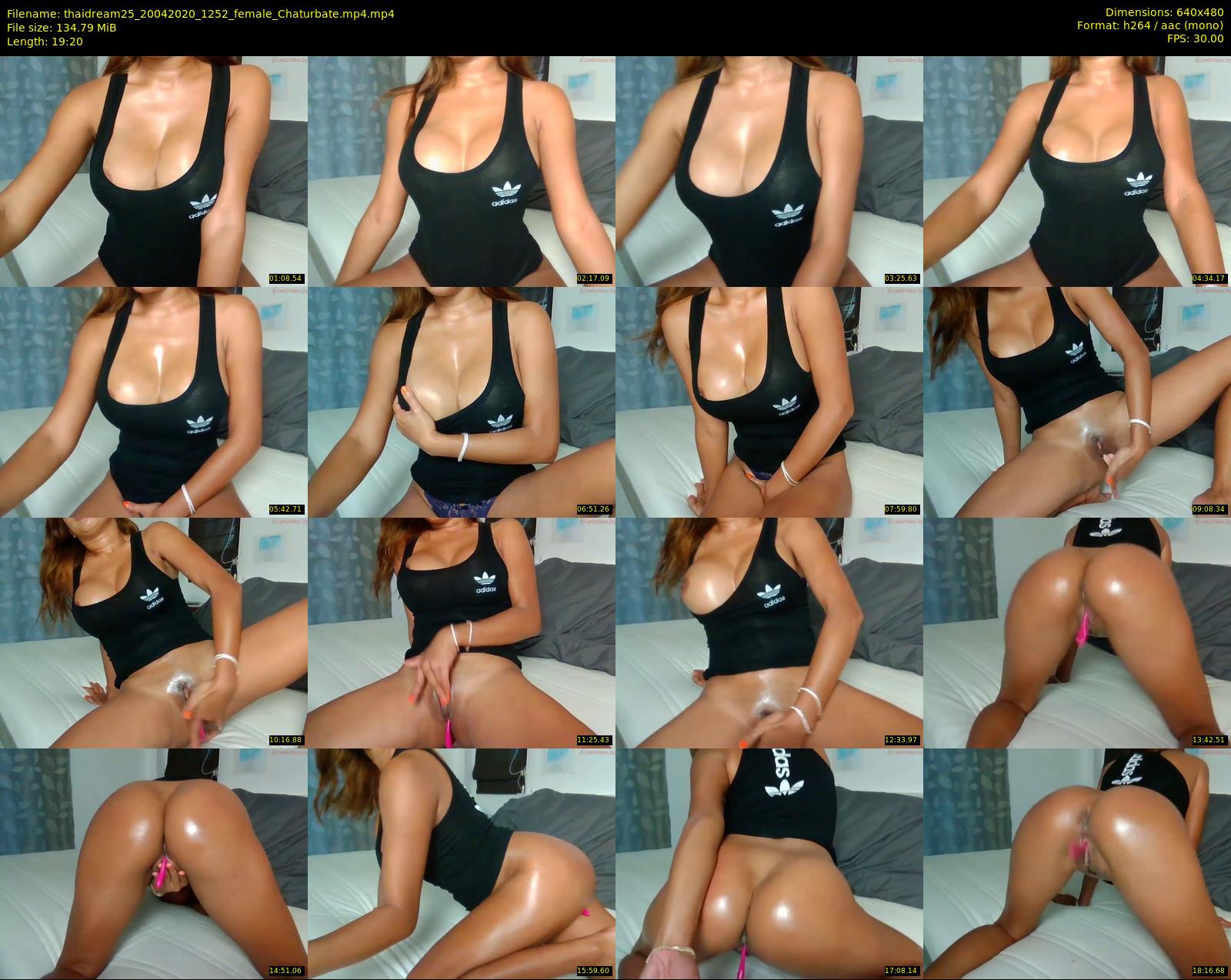 thaidream25 — 20 minute Chaturbate female cam show recording, 480p, Apr 20, 2020
