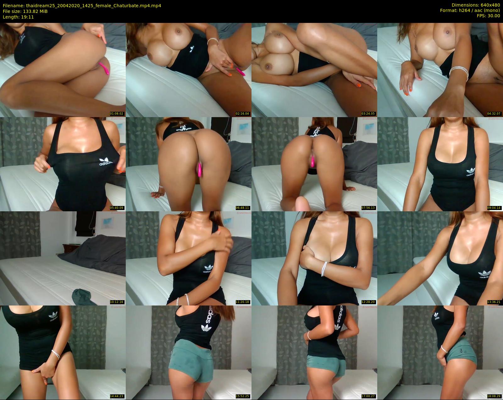 thaidream25 — 20 minute Chaturbate female cam show recording, 480p, Apr 20, 2020