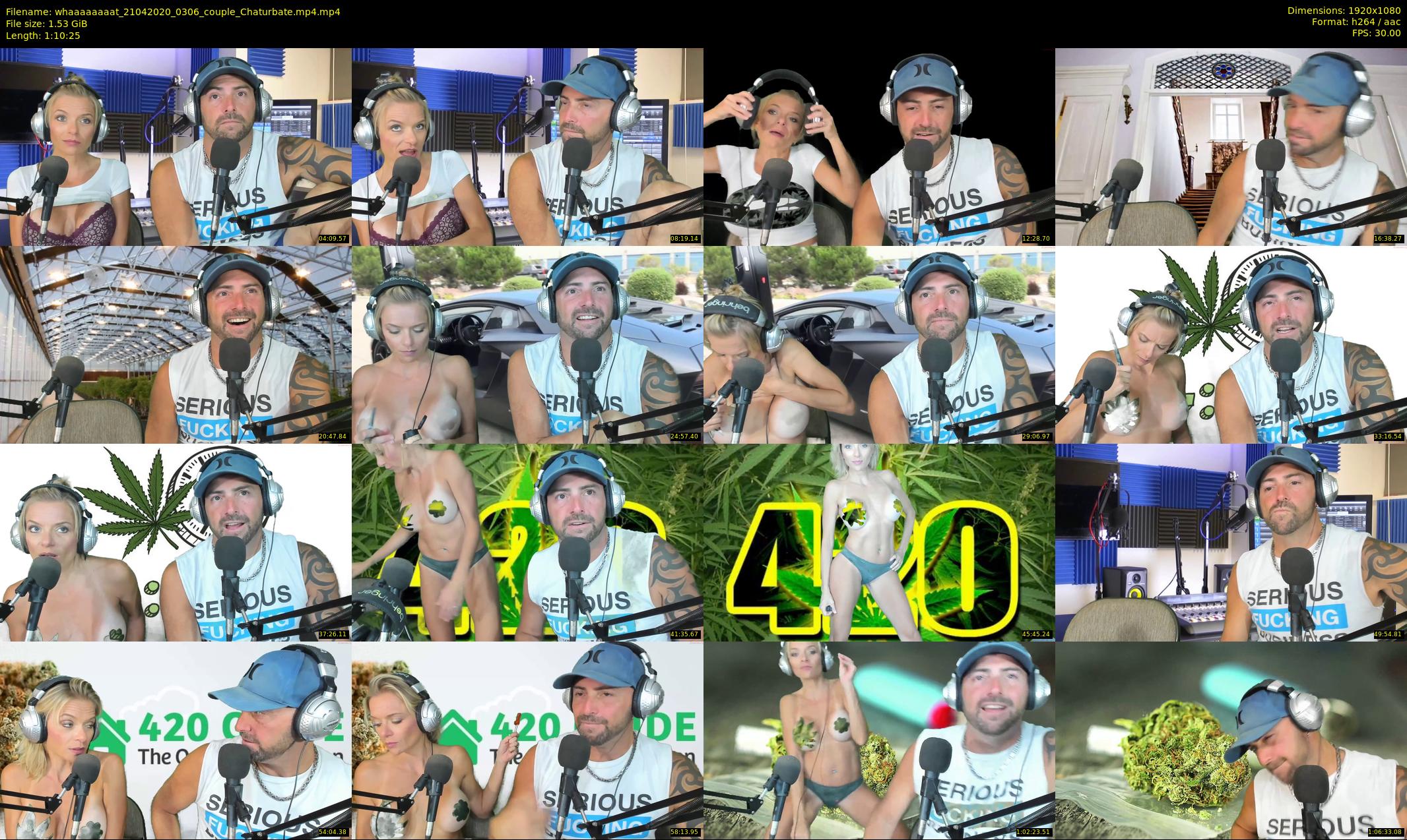 whaaaaaaaat — 71 minute Chaturbate couple cam show recording, 1080p, Apr 21, 2020