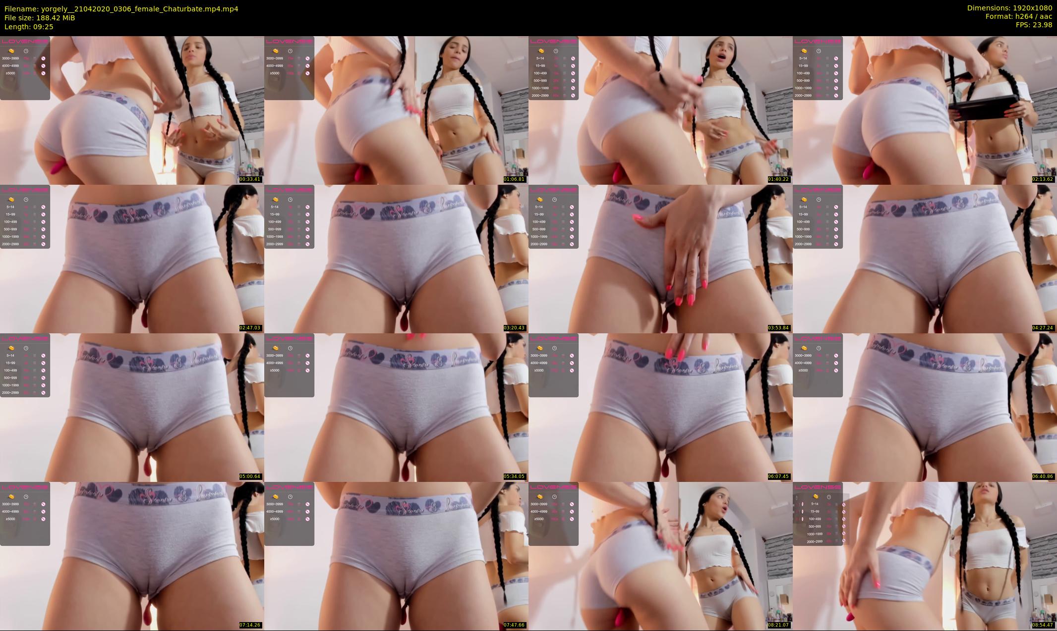 yorgely_ — 10 minute Chaturbate female cam show recording, 1080p, Apr 21, 2020