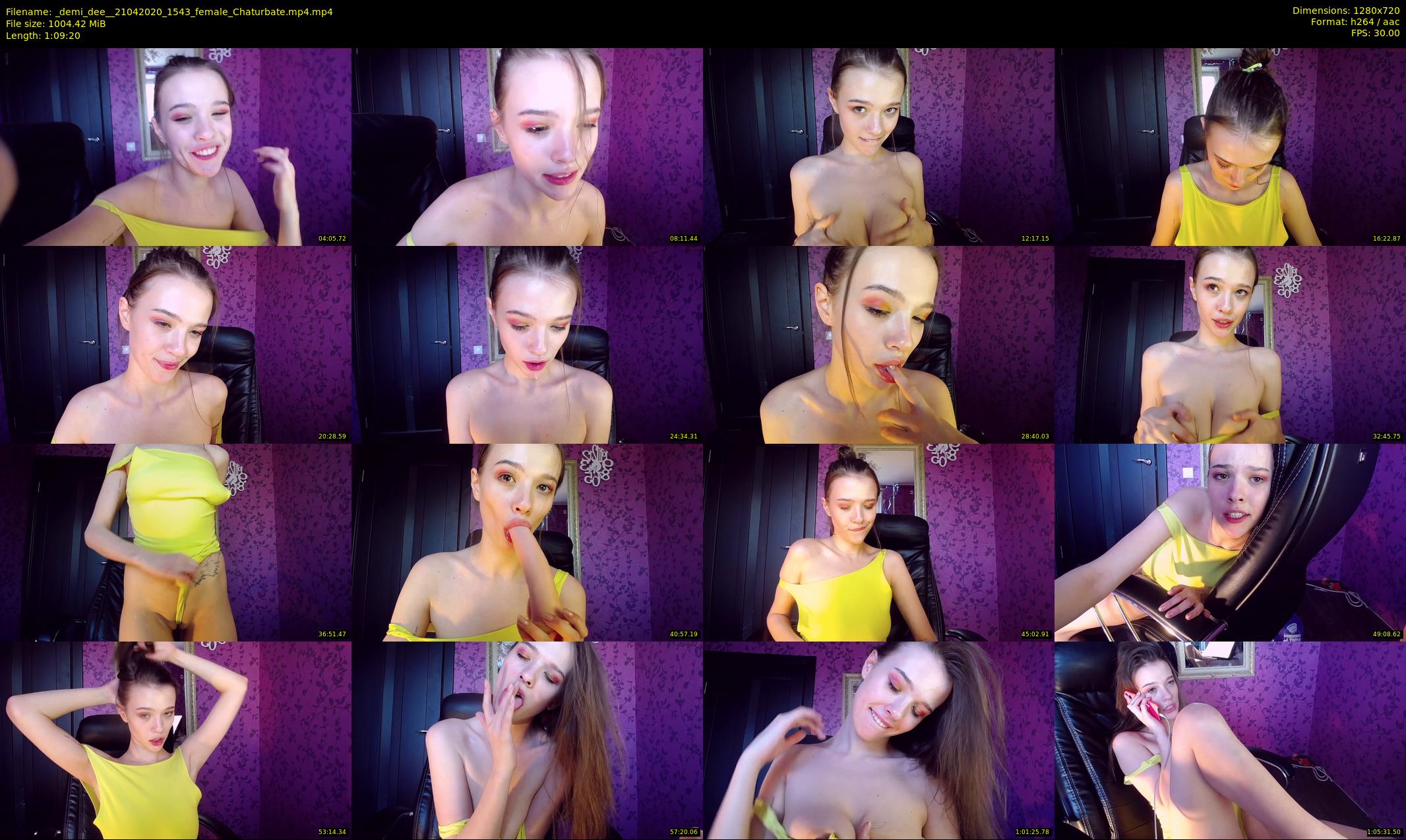 _demi_dee_ — 70 minute Chaturbate female cam show recording, 720p, Apr 21, 2020