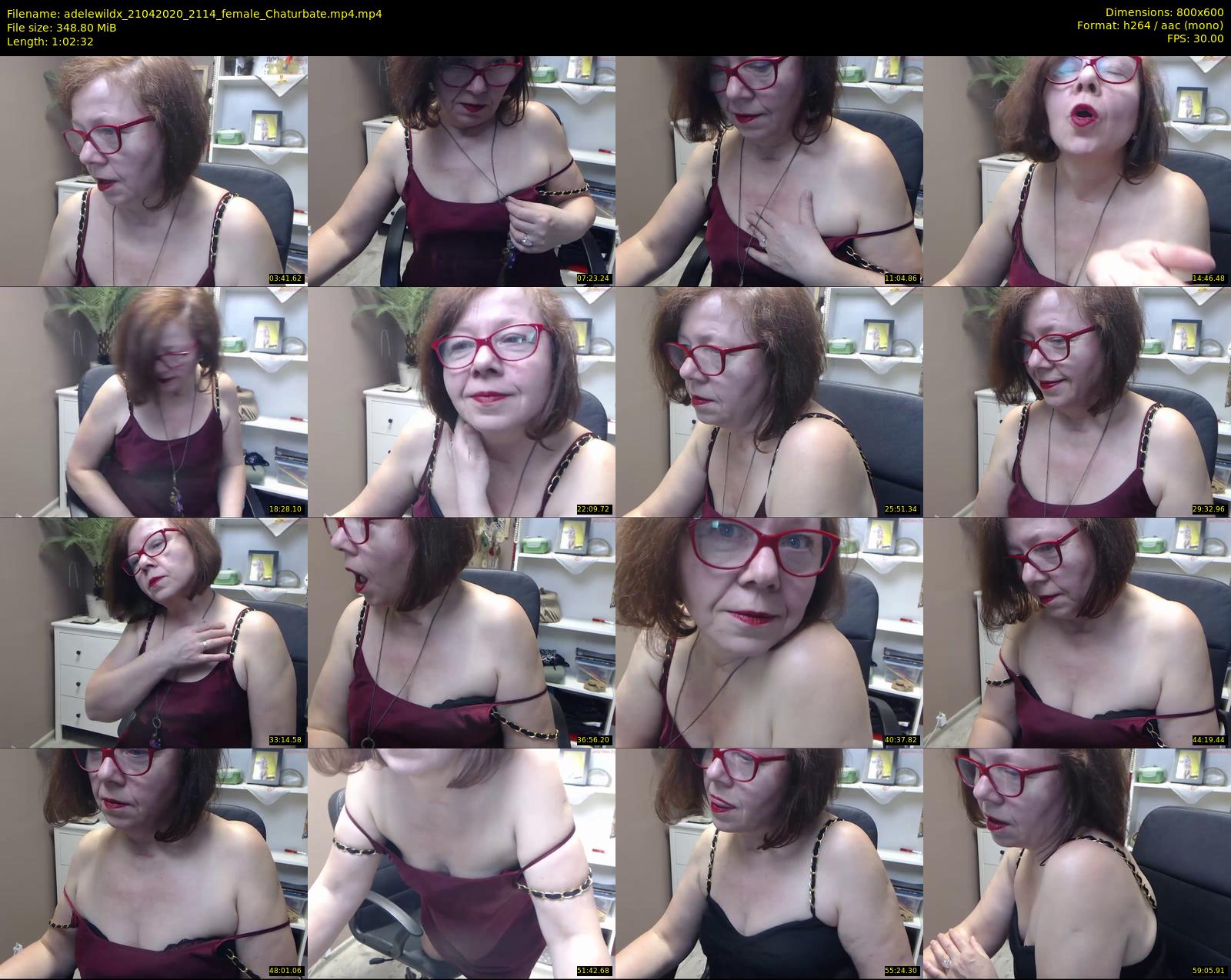 adelewildx — 63 minute Chaturbate female cam show recording, 480p, Apr 21, 2020
