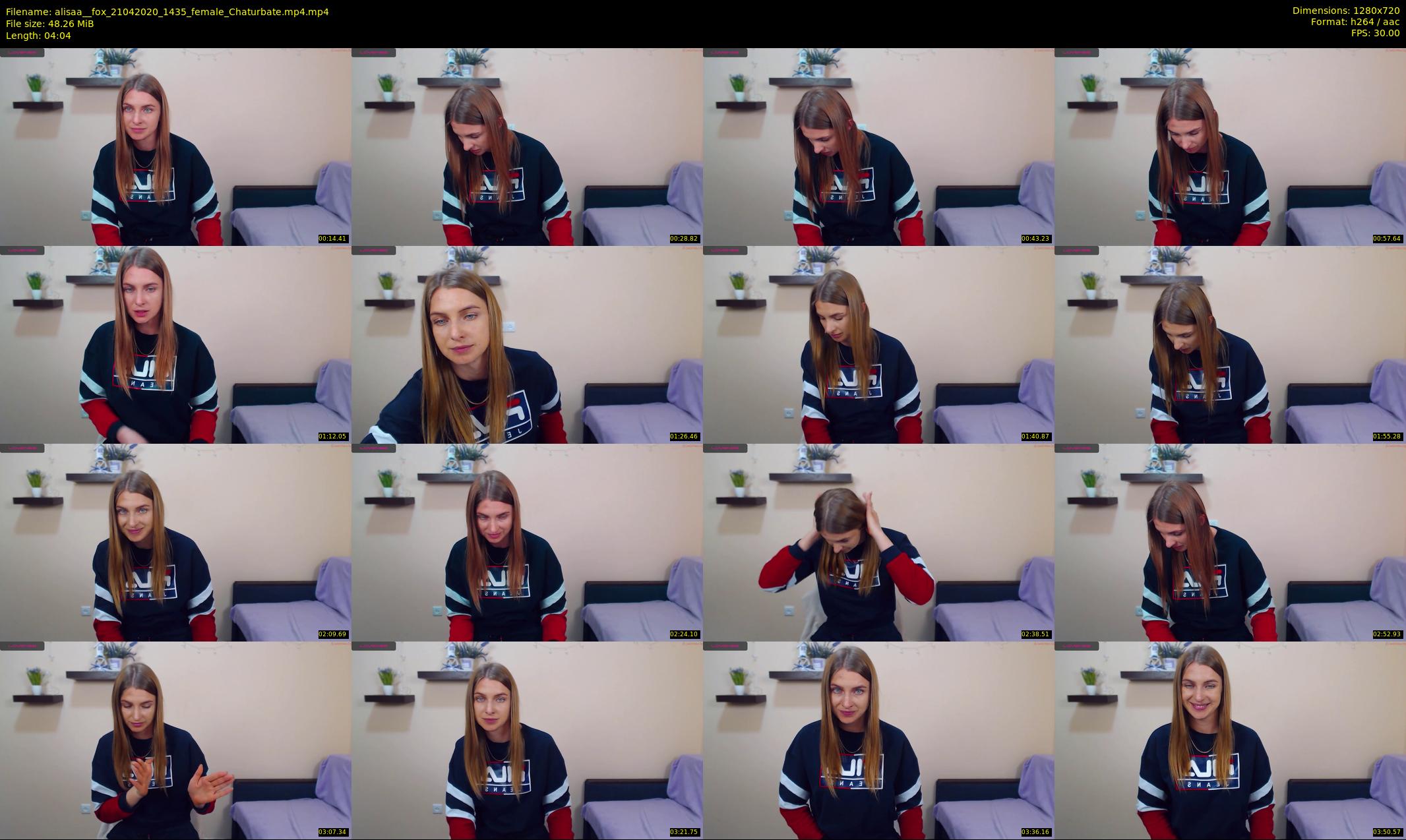 alisaa__fox — 5 minute Chaturbate female cam show recording, 720p, Apr 21, 2020