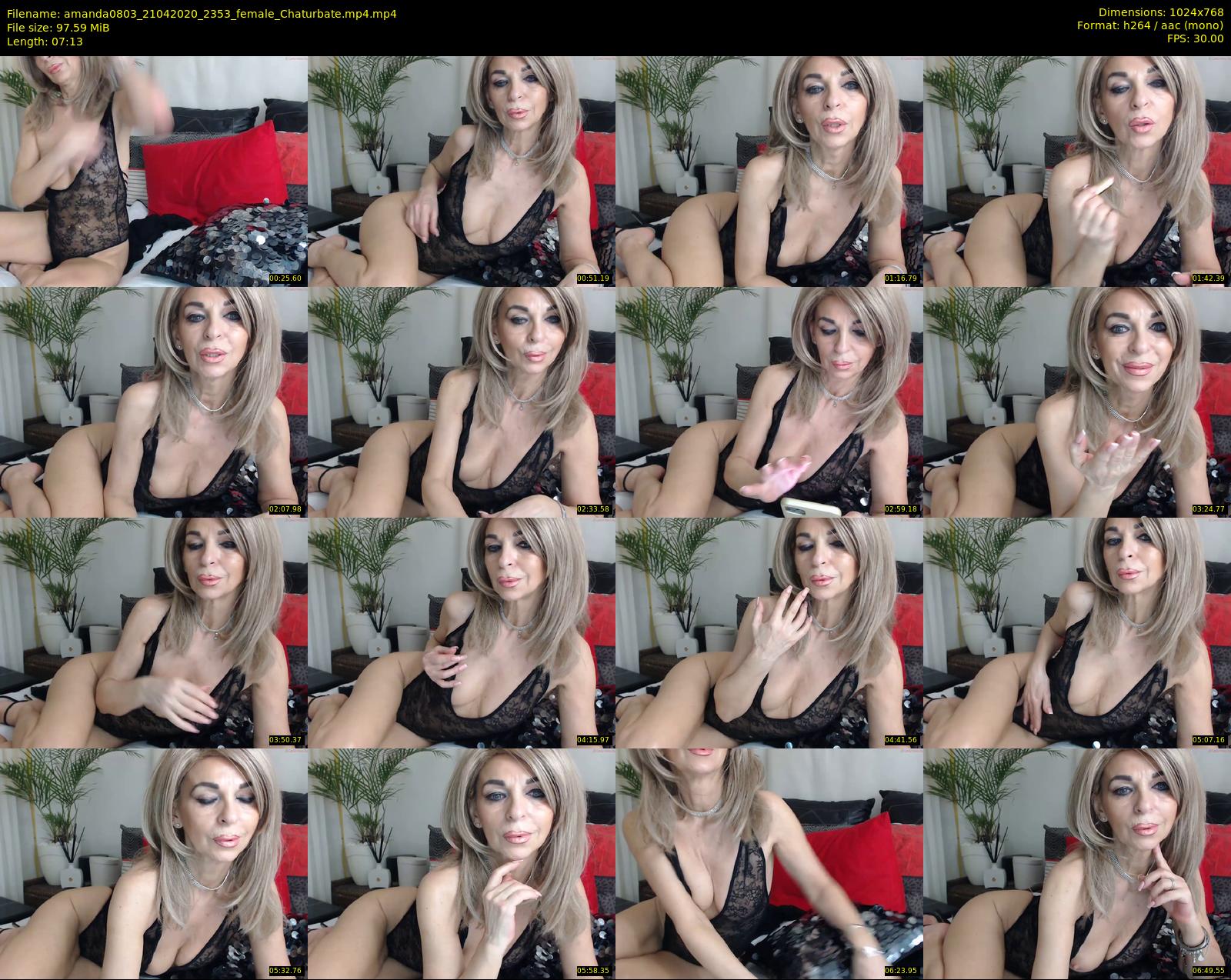 amanda0803 — 8 minute Chaturbate female cam show recording, 720p, Apr 21, 2020