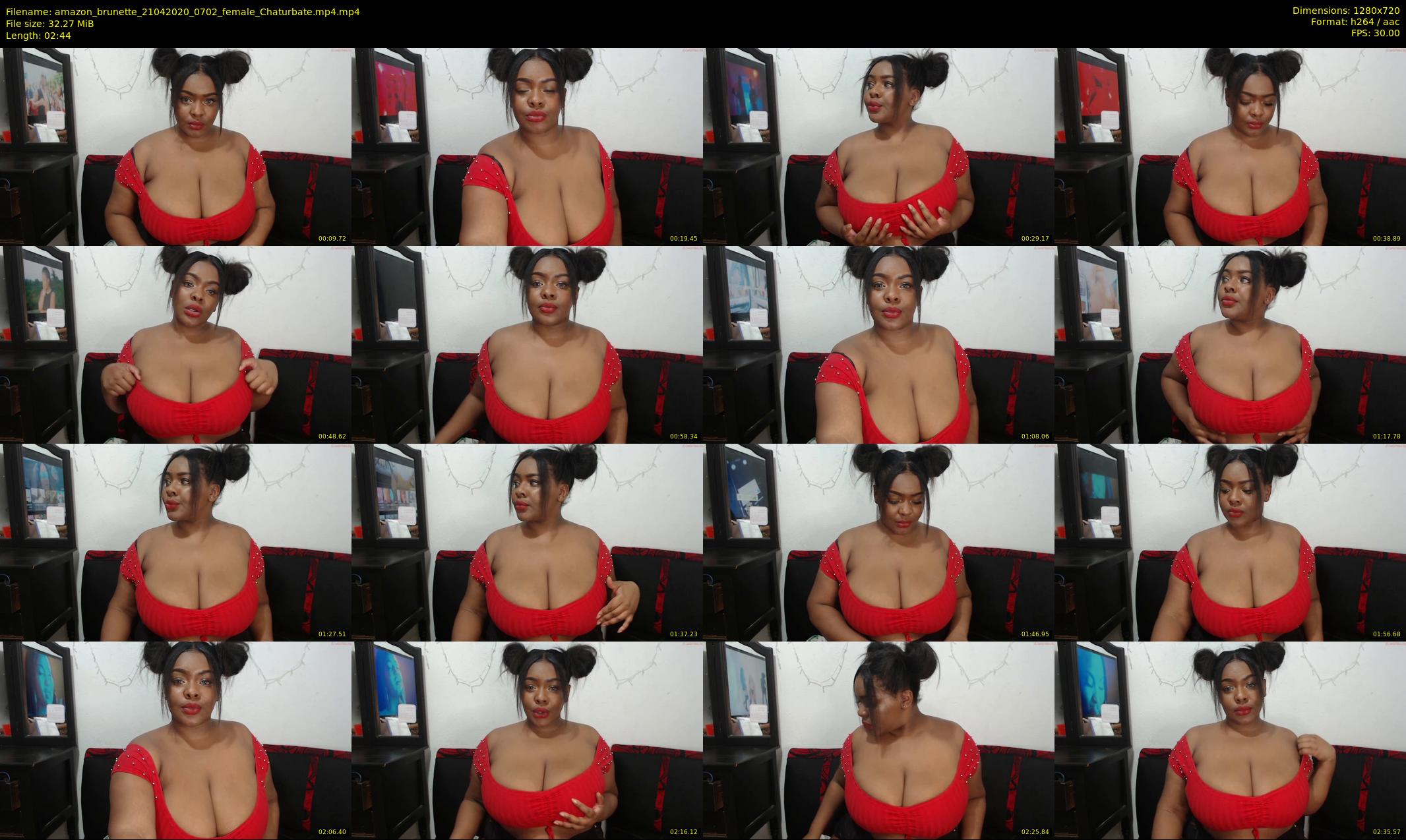 amazon_brunette — 3 minute Chaturbate female cam show recording, 720p, Apr 21, 2020