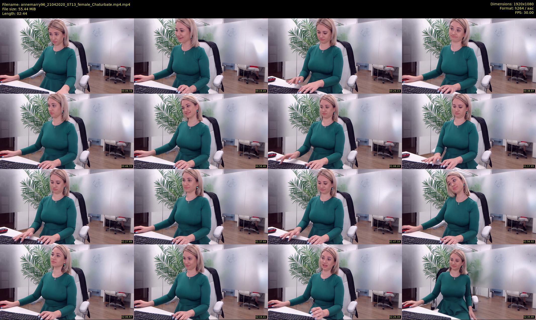 annemarry96 — 3 minute Chaturbate female cam show recording, 1080p, Apr 21, 2020