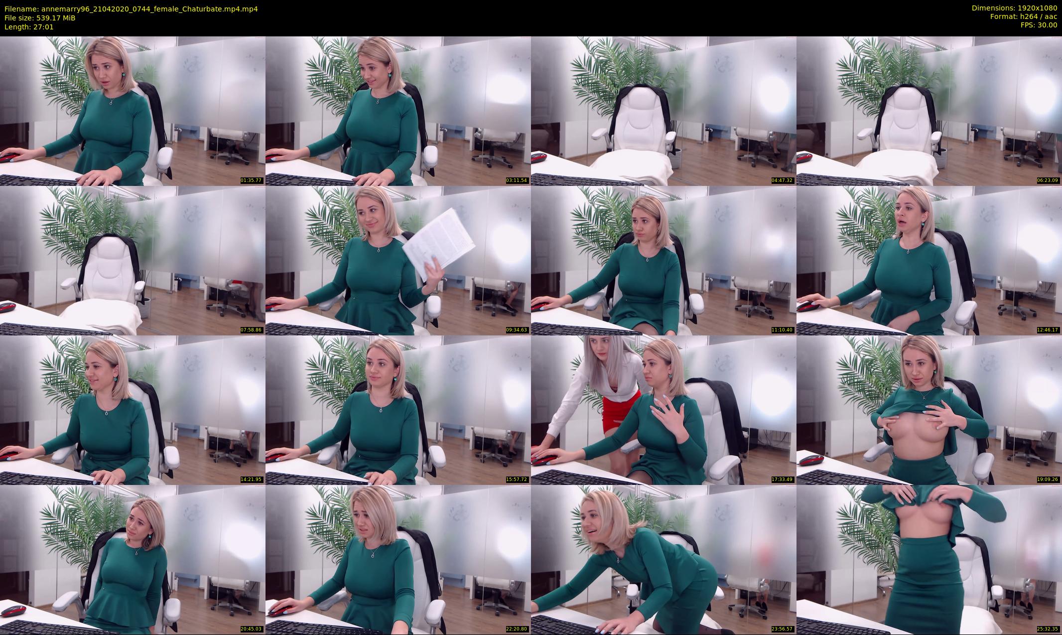 annemarry96 — 28 minute Chaturbate female cam show recording, 1080p, Apr 21, 2020
