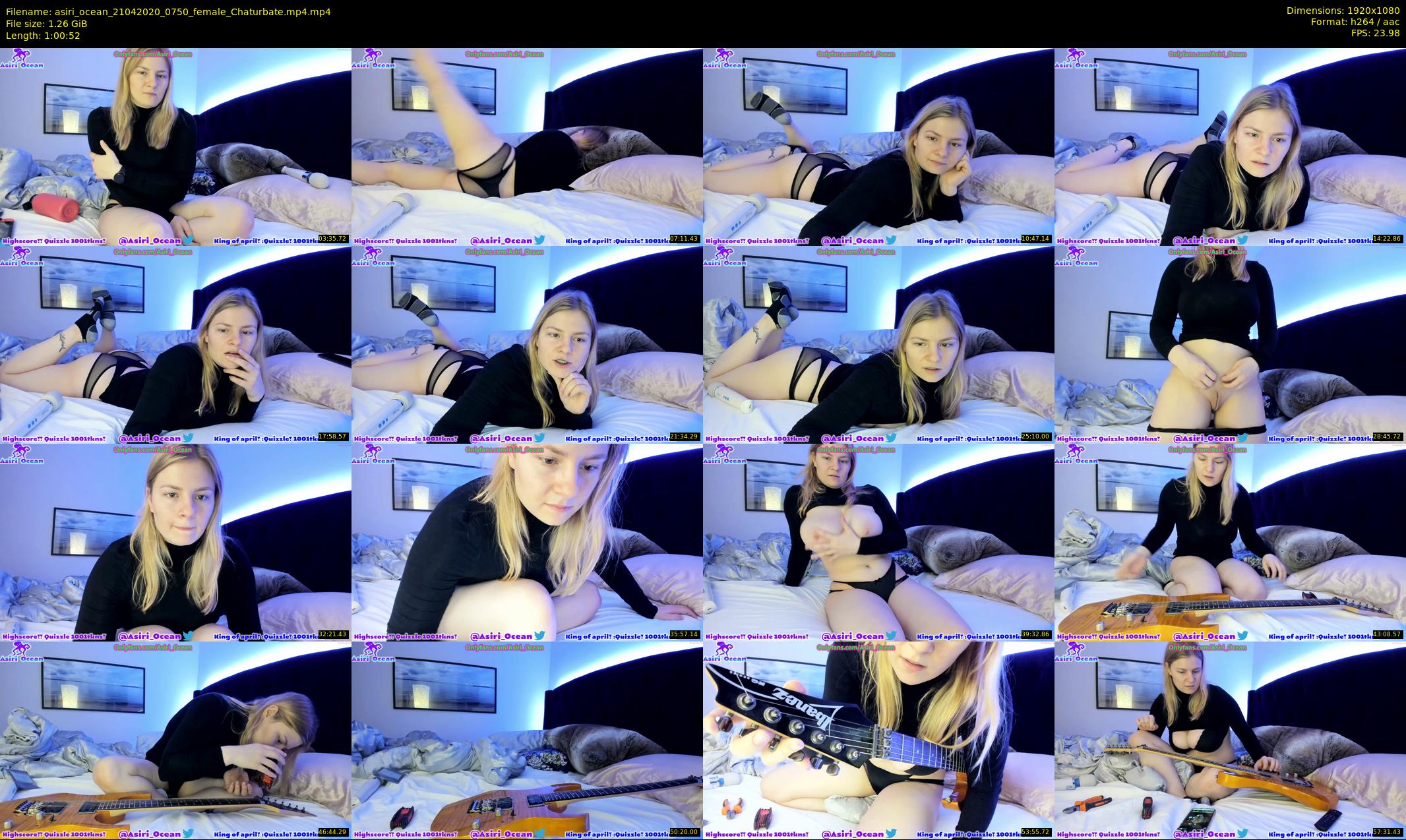 asiri_ocean — 61 minute Chaturbate female cam show recording, 1080p, Apr 21, 2020