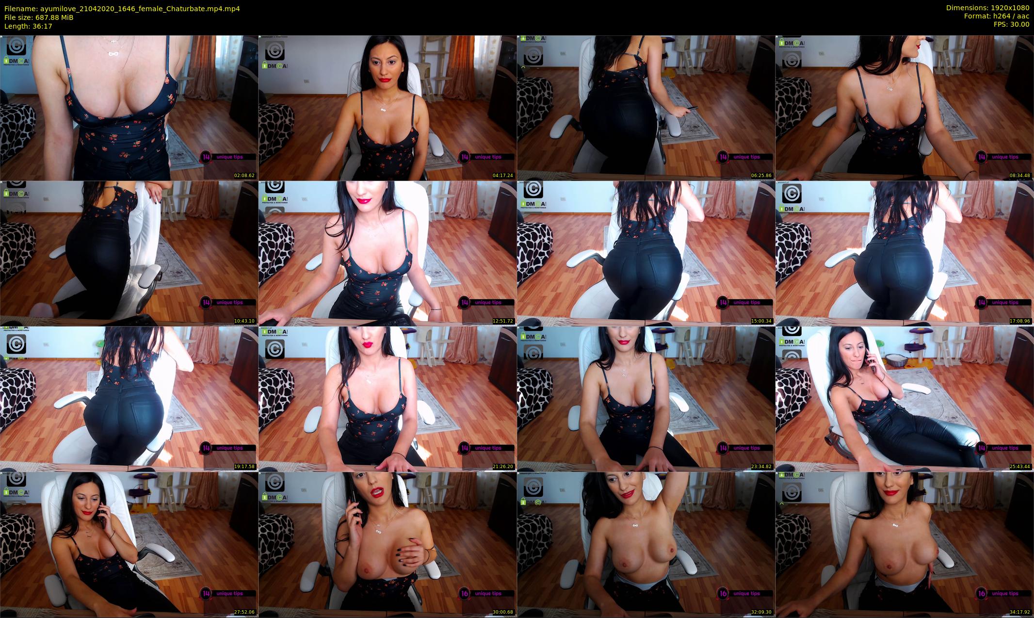 ayumilove — 37 minute Chaturbate female cam show recording, 1080p, Apr 21, 2020