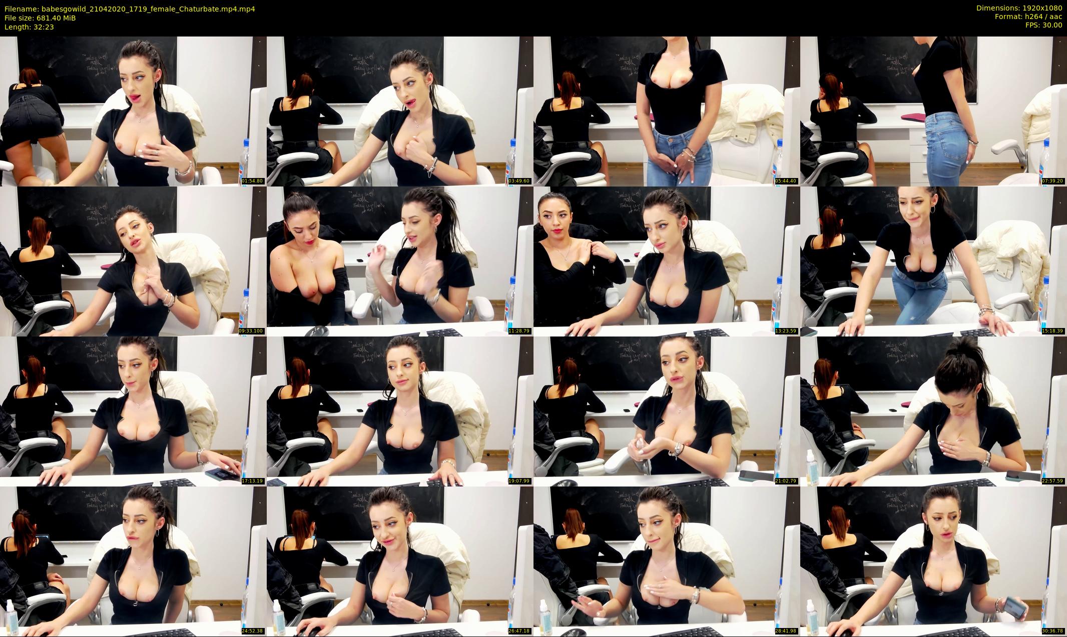 babesgowild — 33 minute Chaturbate couple cam show recording, 1080p, Apr 21, 2020