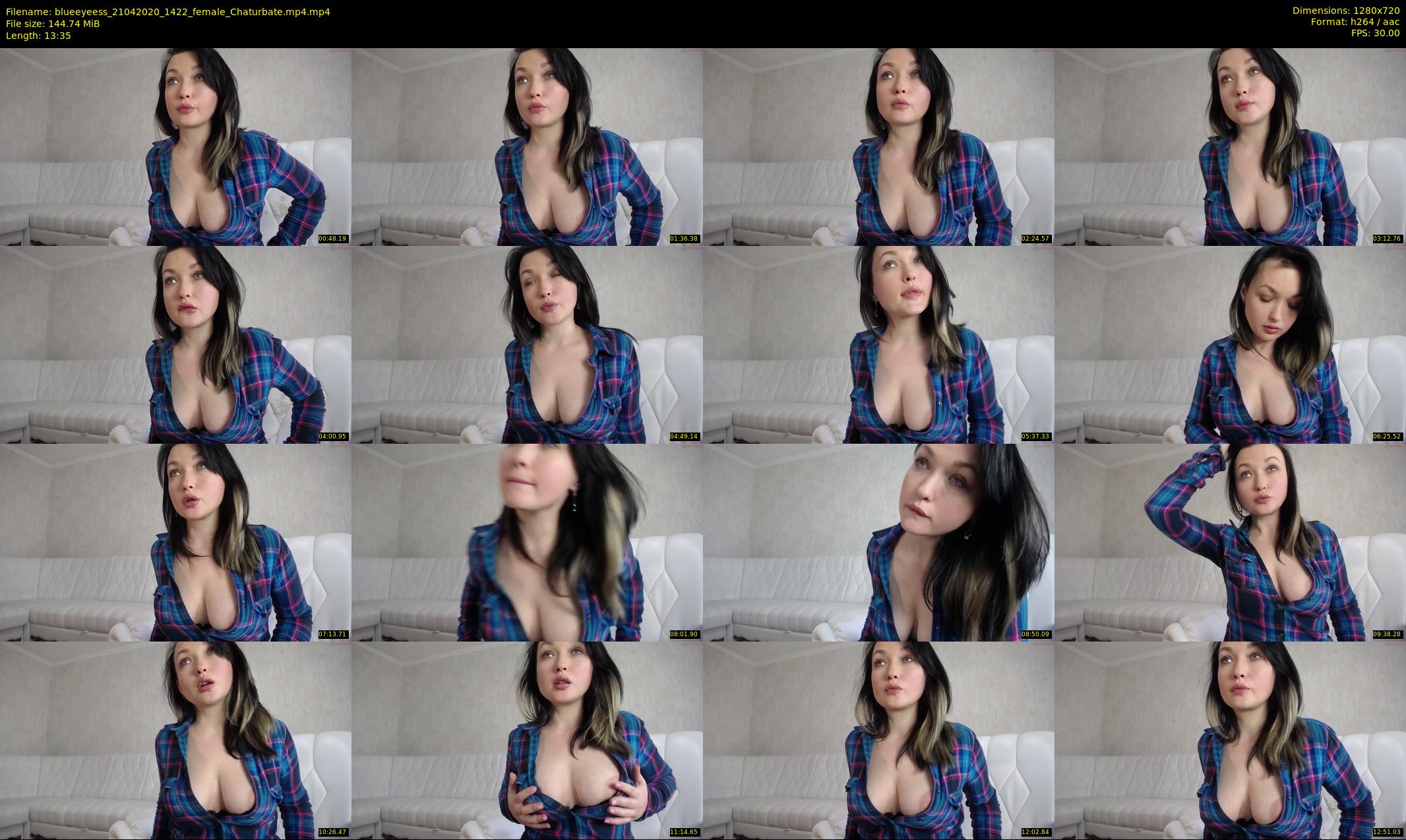blueeyeess — 14 minute Chaturbate female cam show recording, 720p, Apr 21, 2020