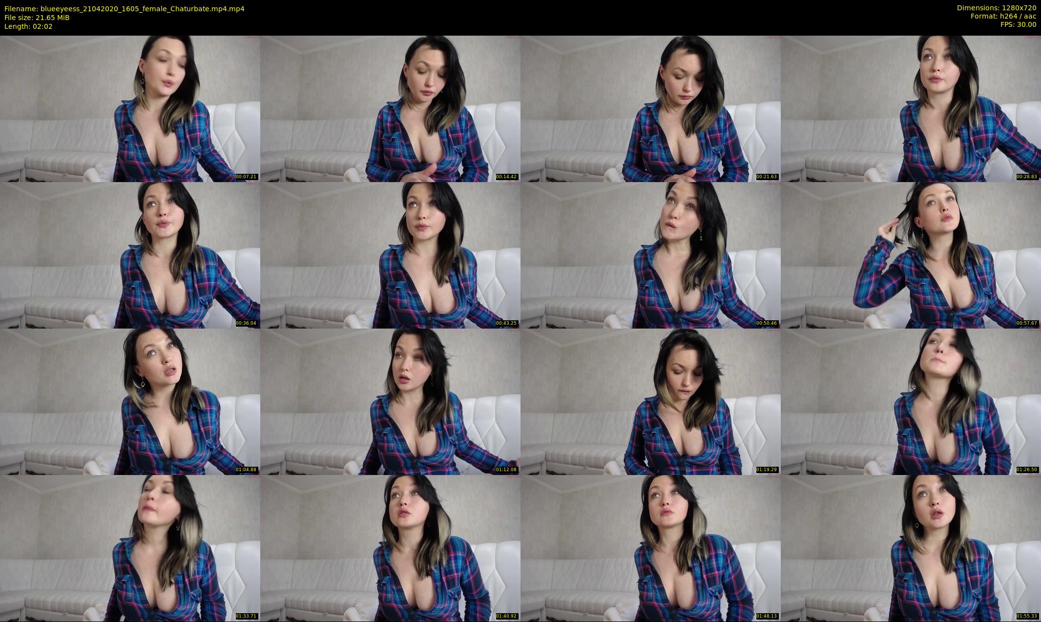 blueeyeess — 3 minute Chaturbate female cam show recording, 720p, Apr 21, 2020