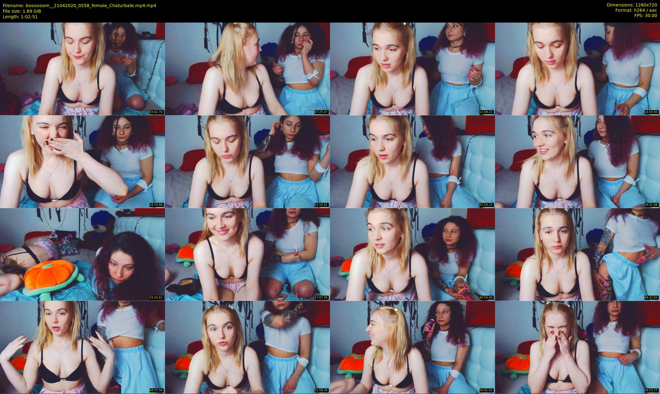 boooooom_ — 63 minute Chaturbate female cam show recording, 720p, Apr 21, 2020