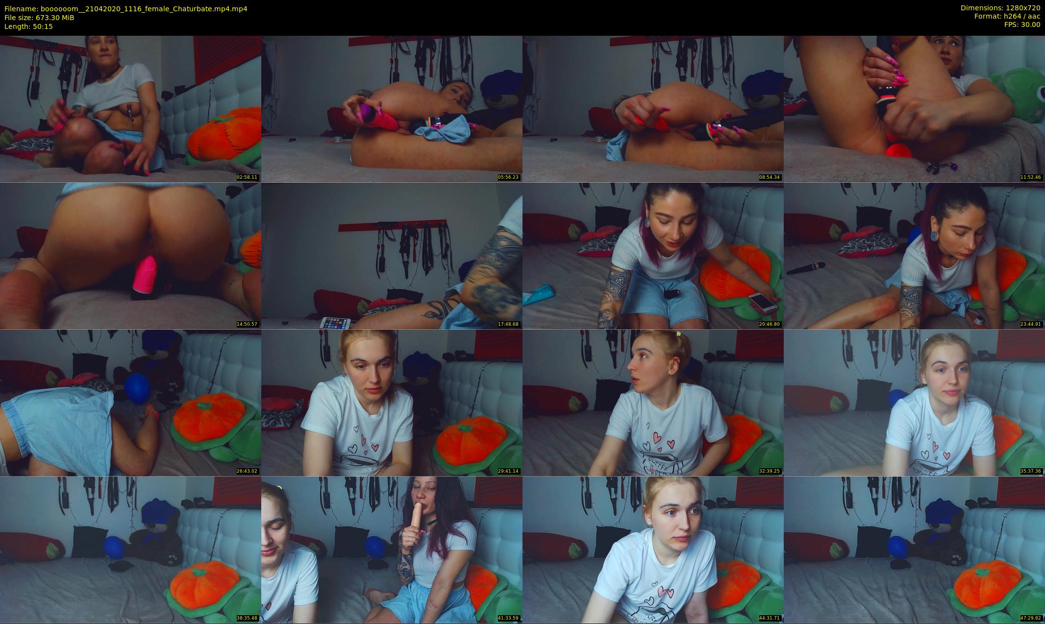boooooom_ — 51 minute Chaturbate female cam show recording, 720p, Apr 21, 2020