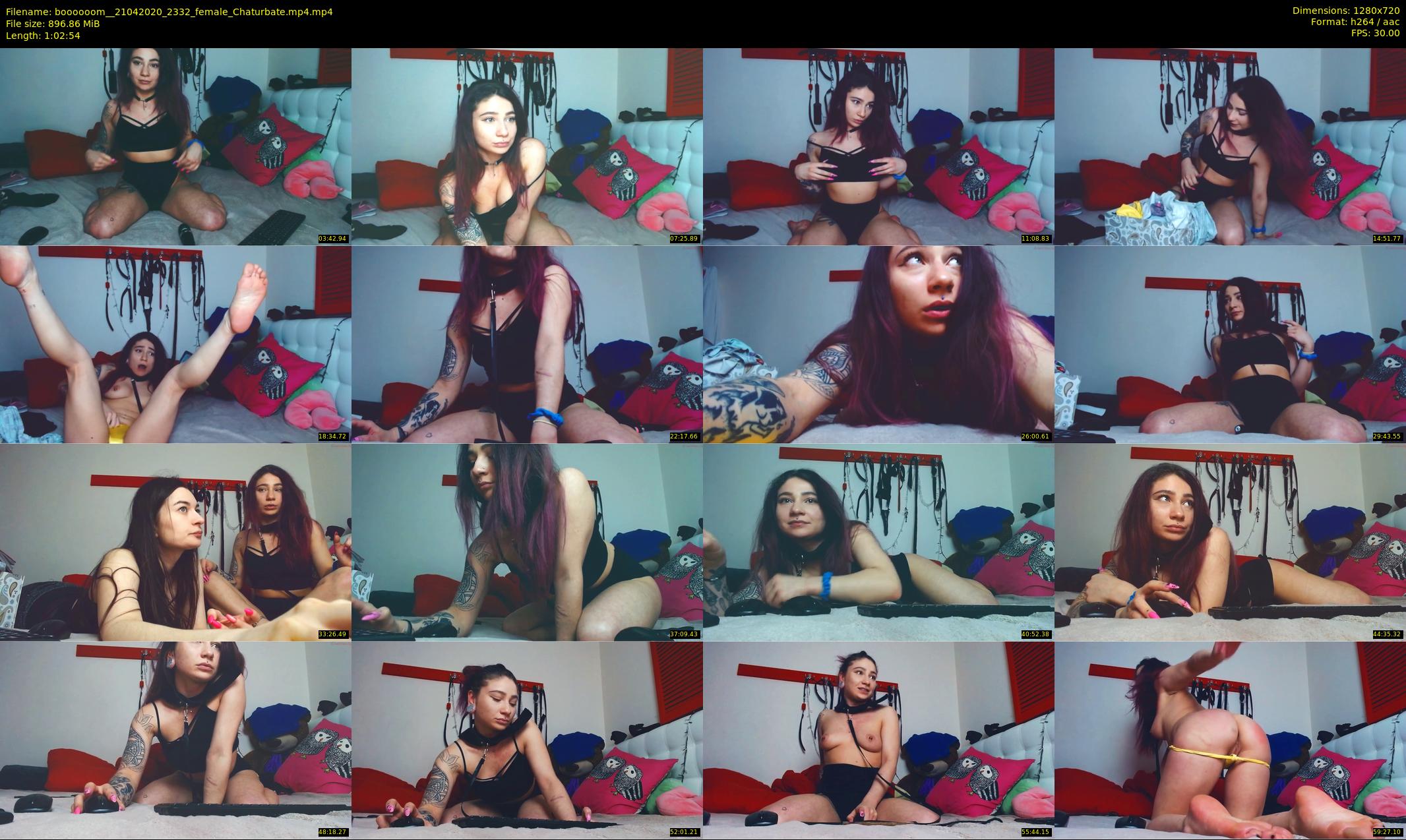 boooooom_ — 63 minute Chaturbate female cam show recording, 720p, Apr 21, 2020