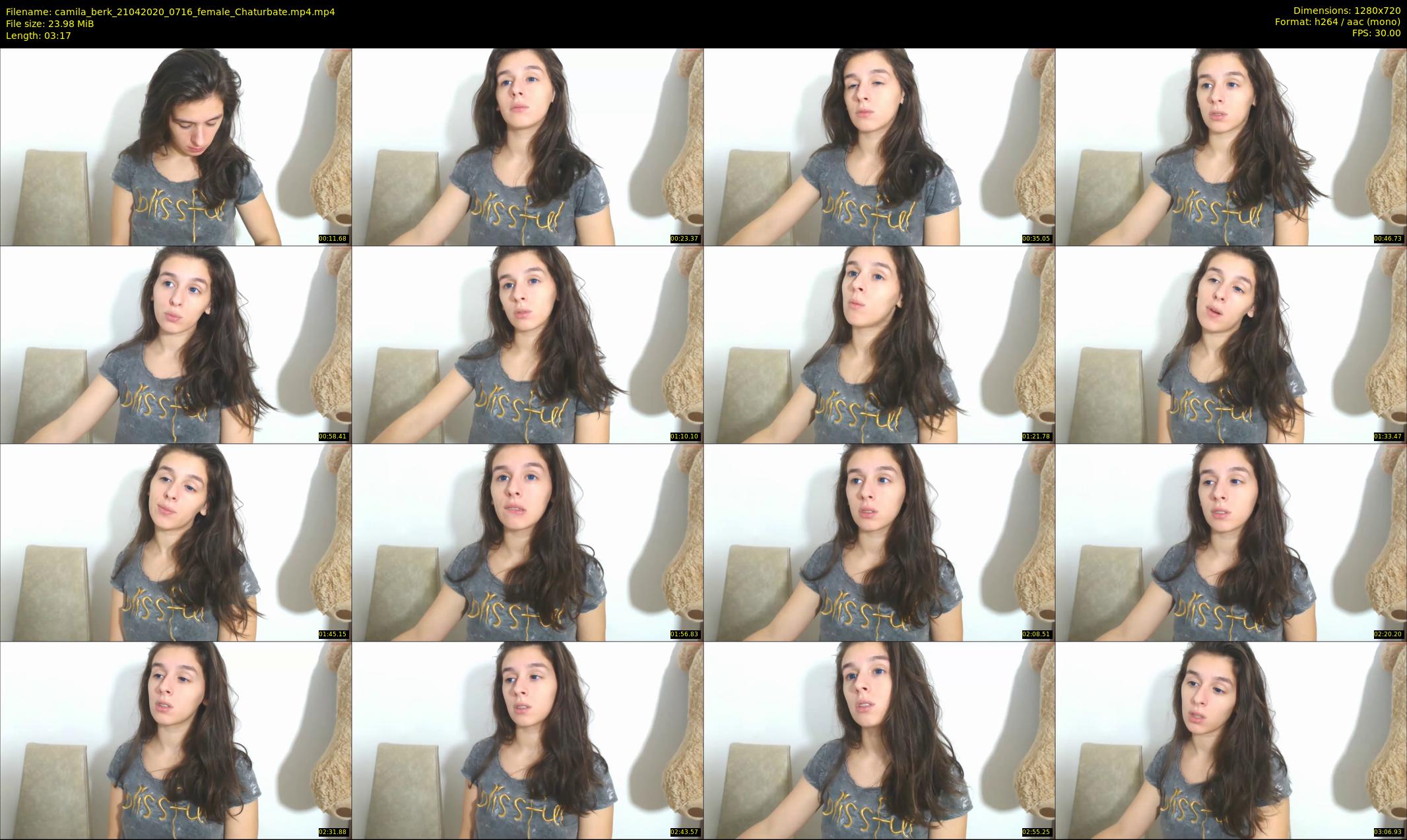 camila_berk — 4 minute Chaturbate female cam show recording, 720p, Apr 21, 2020