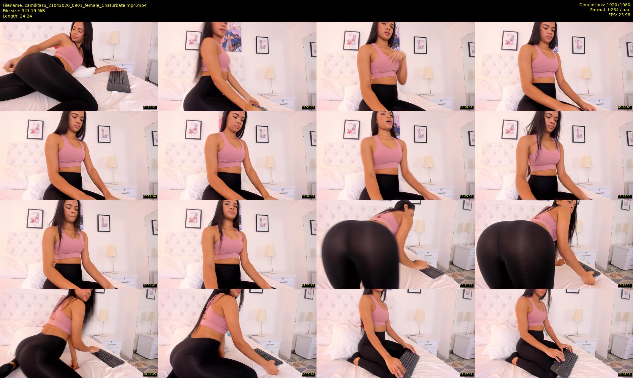 camilitasu — 25 minute Chaturbate female cam show recording, 1080p, Apr 21, 2020