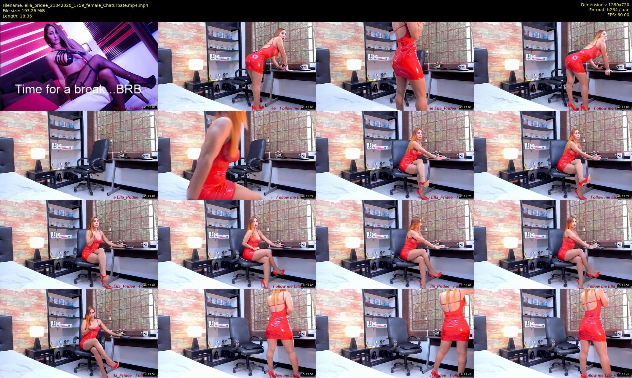 ella_pridee — 19 minute Chaturbate female cam show recording, 720p, Apr 21, 2020