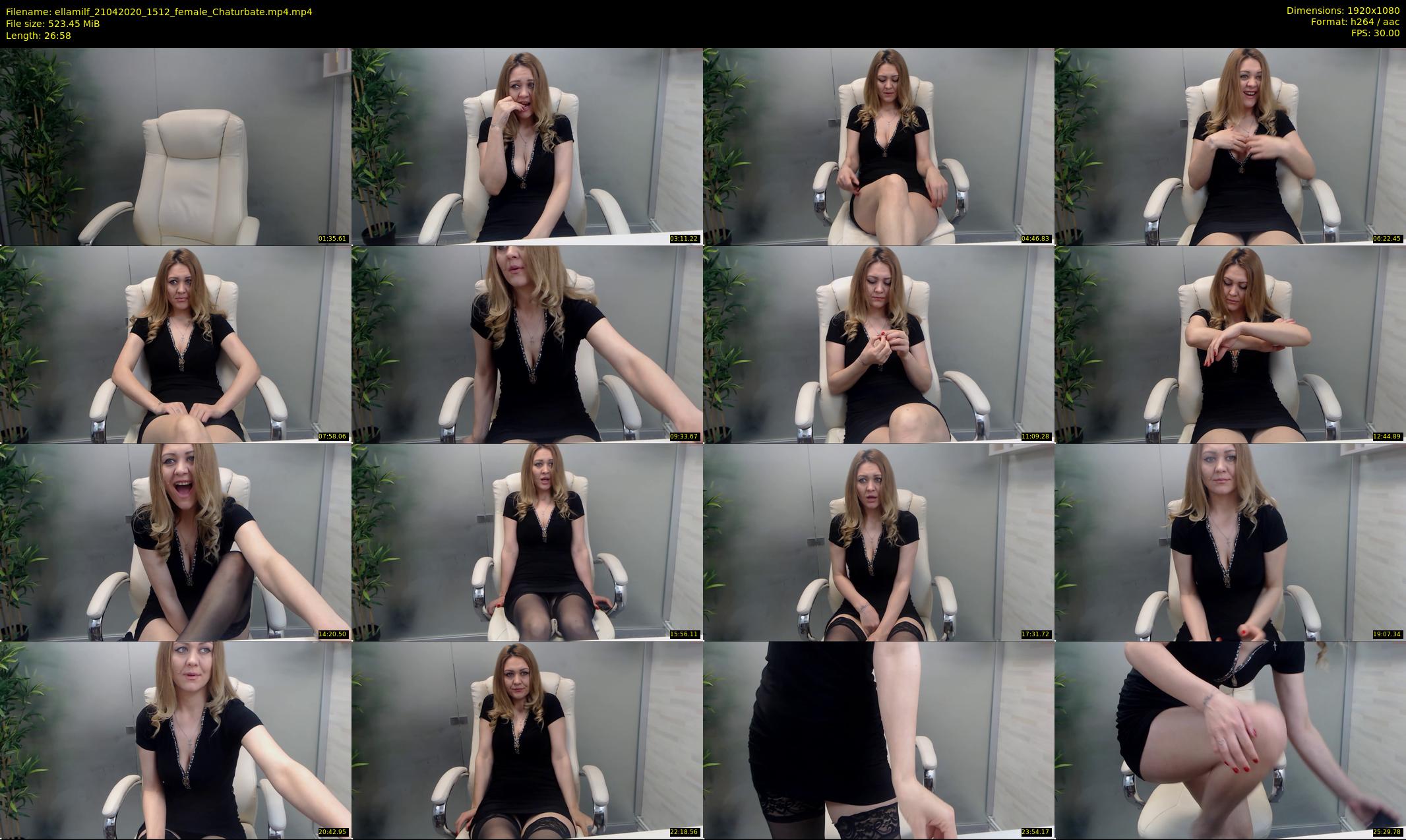 ellamilf — 27 minute Chaturbate female cam show recording, 1080p, Apr 21, 2020