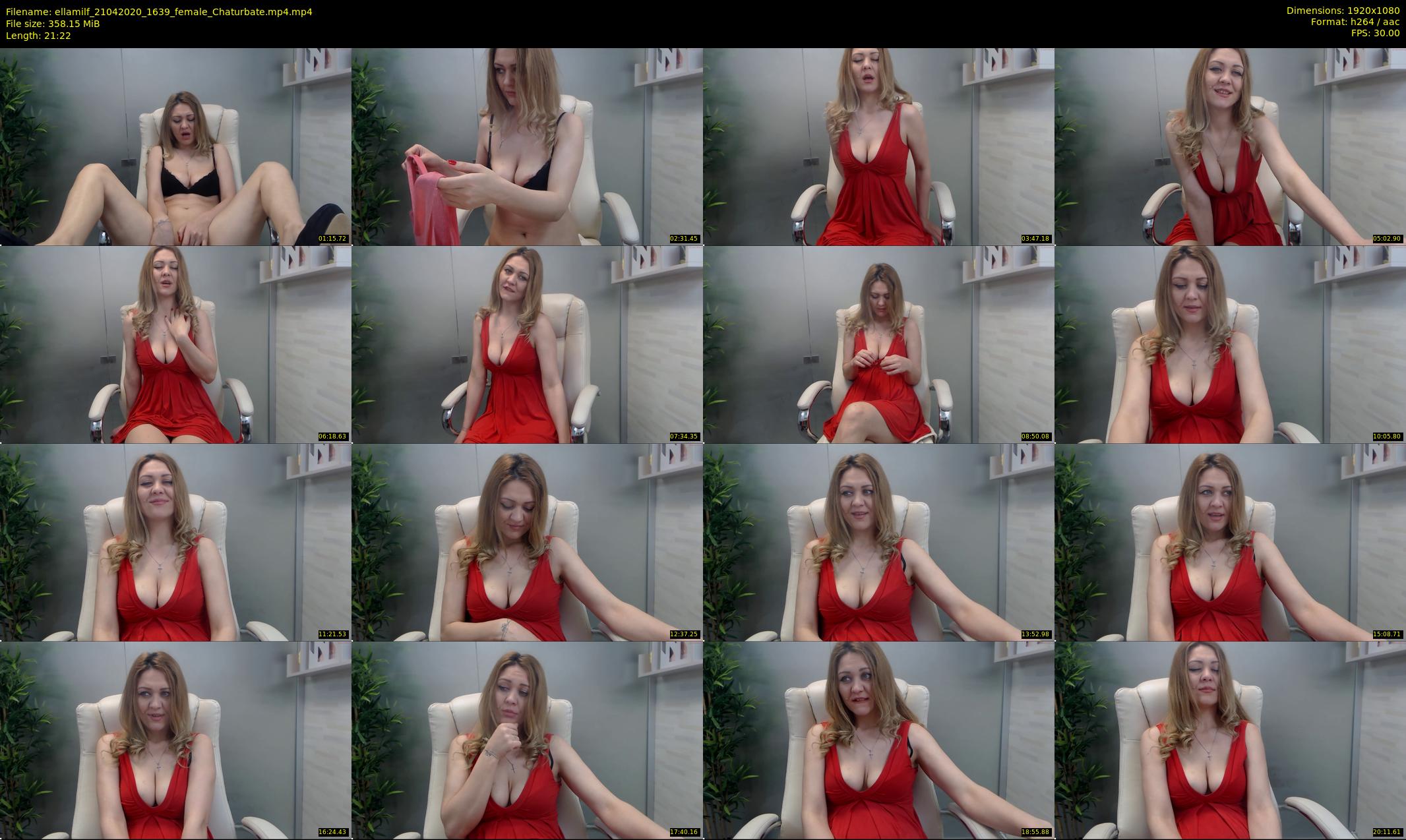 ellamilf — 22 minute Chaturbate female cam show recording, 1080p, Apr 21, 2020