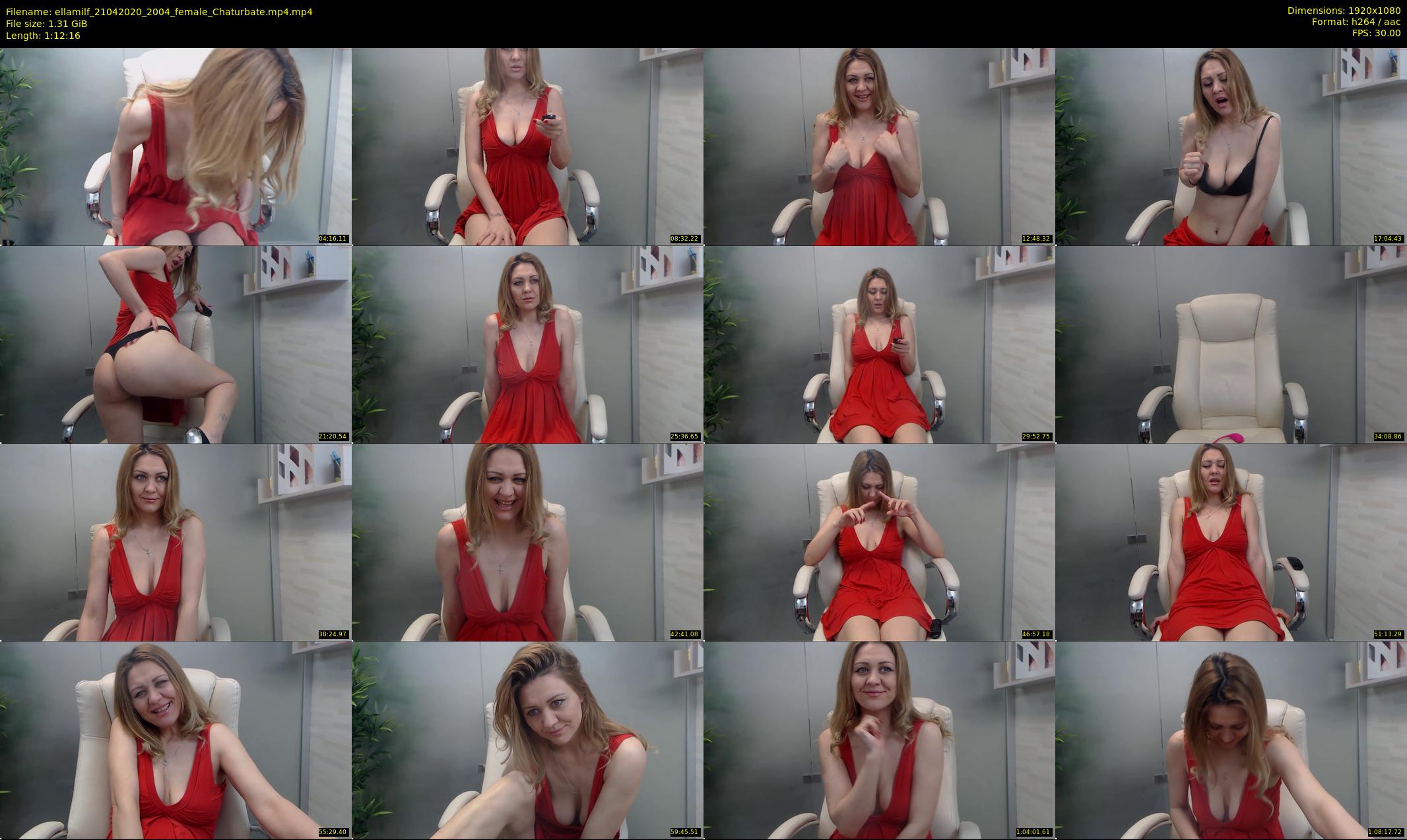 ellamilf — 73 minute Chaturbate female cam show recording, 1080p, Apr 21, 2020