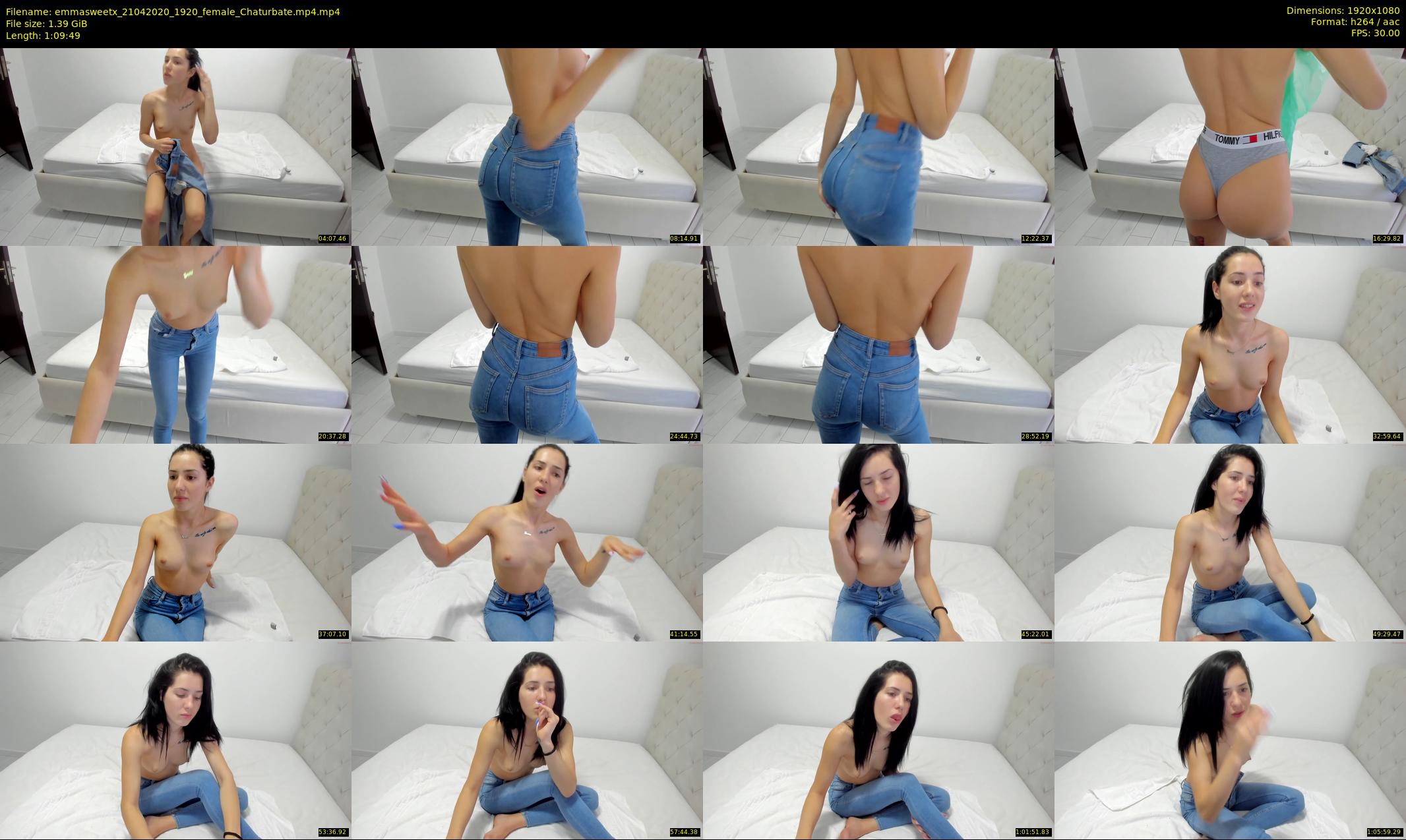 emmasweetx — 70 minute Chaturbate couple cam show recording, 1080p, Apr 21, 2020