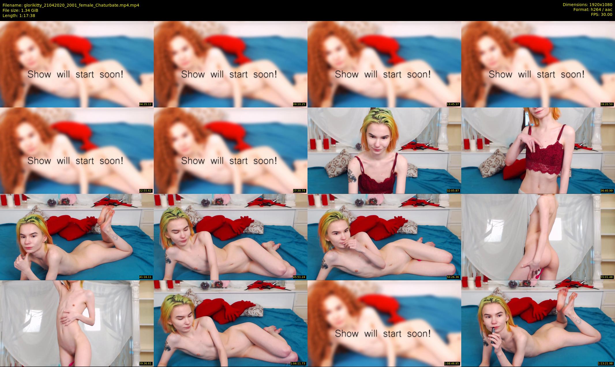 glorikitty — 78 minute Chaturbate female cam show recording, 1080p, Apr 21, 2020