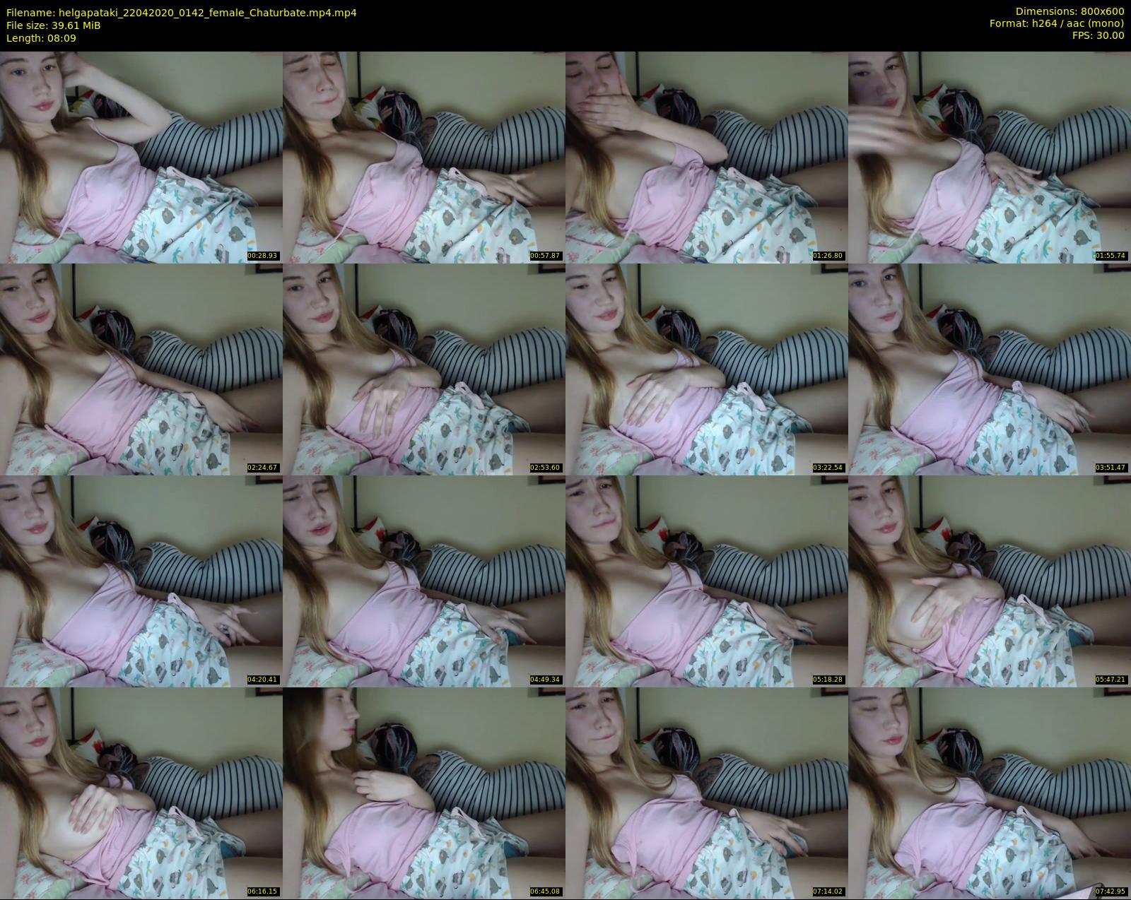 helgapataki — 9 minute Chaturbate female cam show recording, 480p, Apr 22, 2020