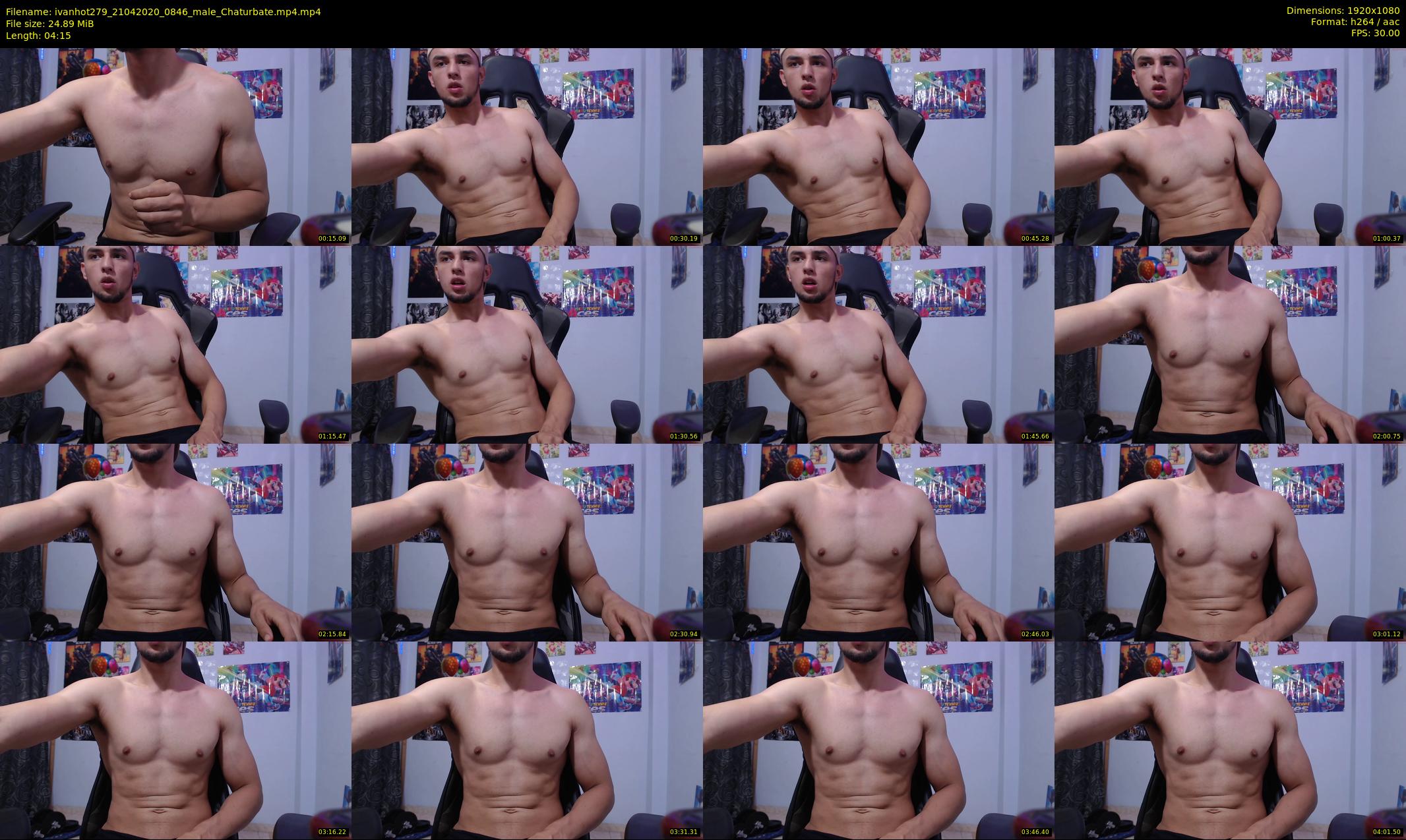 ivanhot279 — 5 minute Chaturbate male cam show recording, 1080p, Apr 21, 2020