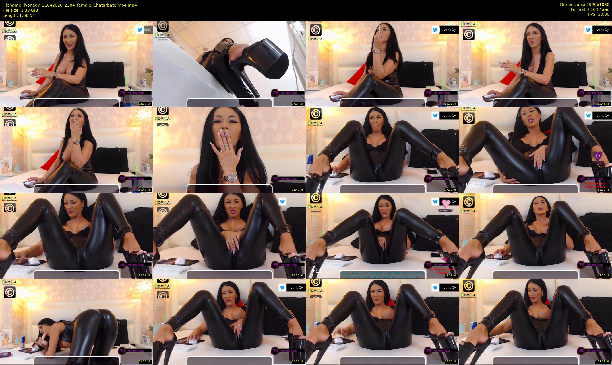 ivonady — 67 minute Chaturbate female cam show recording, 1080p, Apr 21, 2020