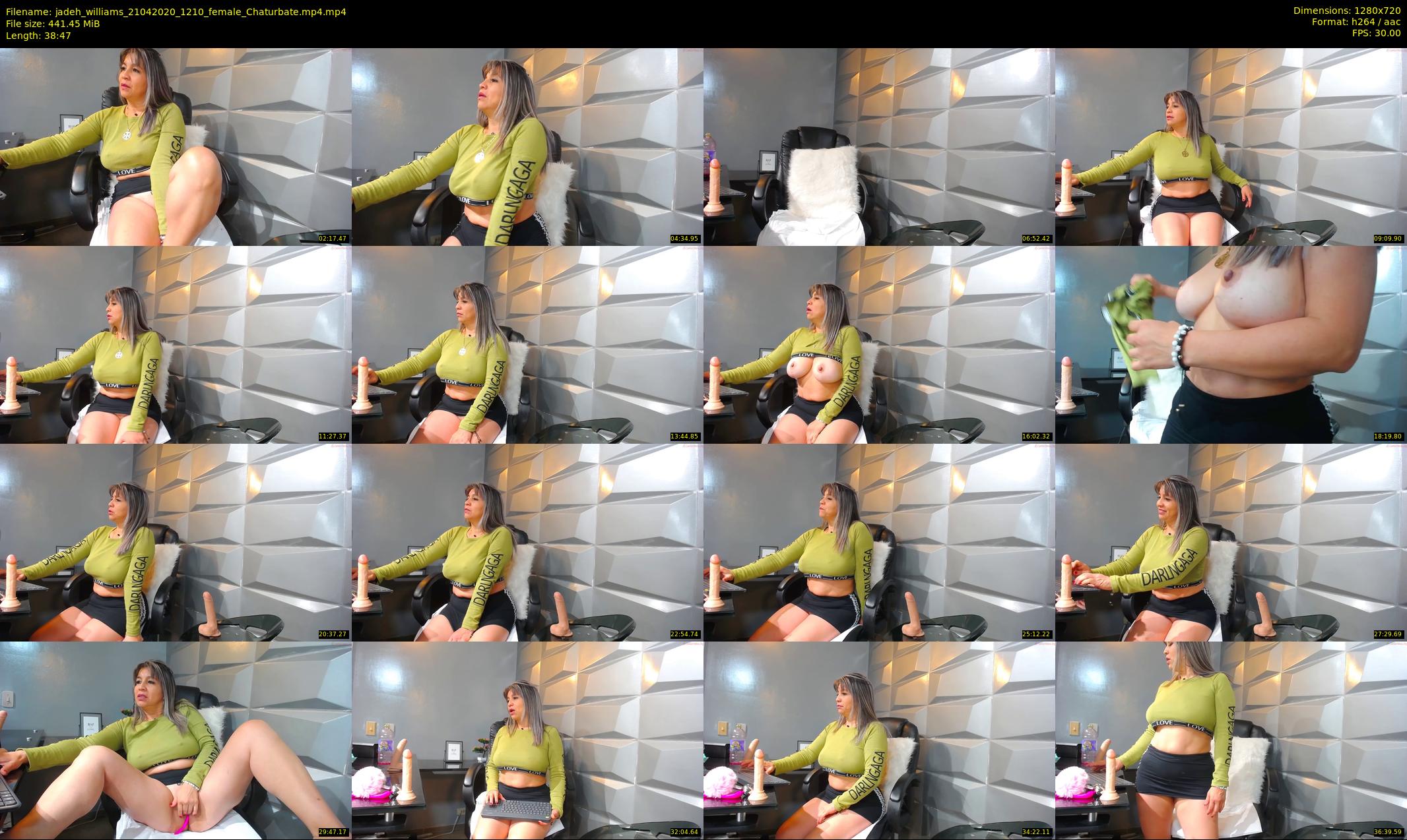 jadeh_williams — 39 minute Chaturbate female cam show recording, 720p, Apr 21, 2020