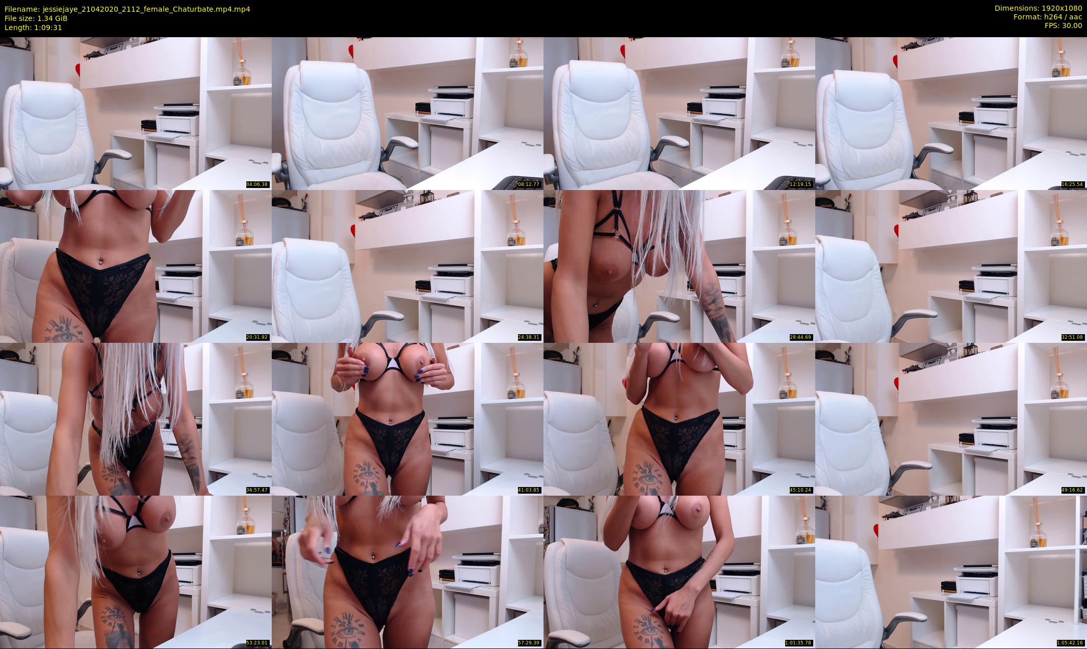 jessiejaye — 70 minute Chaturbate female cam show recording, 1080p, Apr 21, 2020